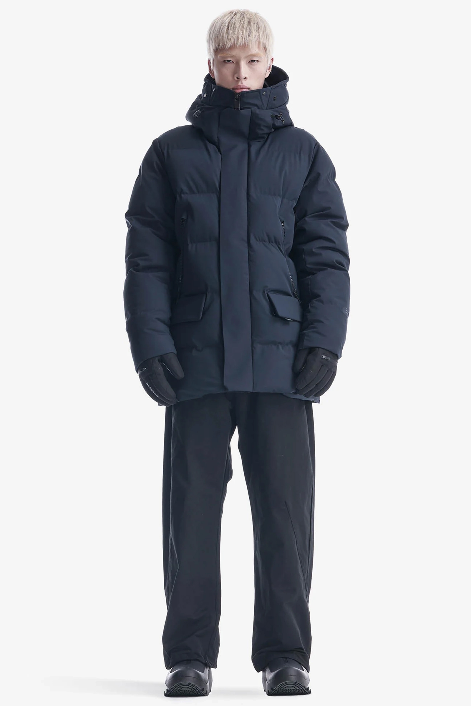 Heren jas blauw
