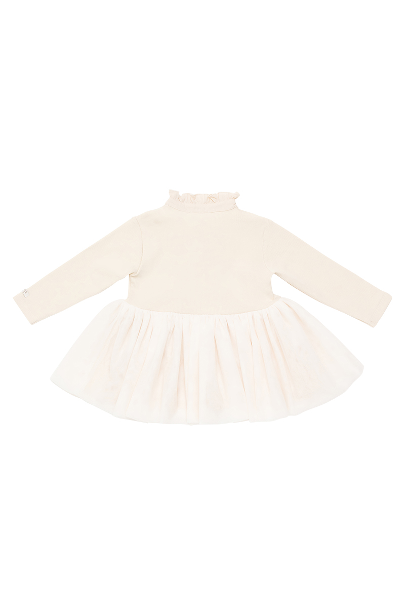Donsje Amsterdam Louen dress bruin/beige-1 2