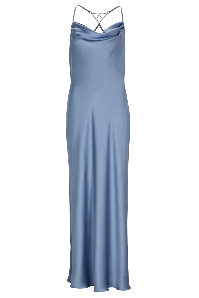Swing Evening Dress Blauw-1 1
