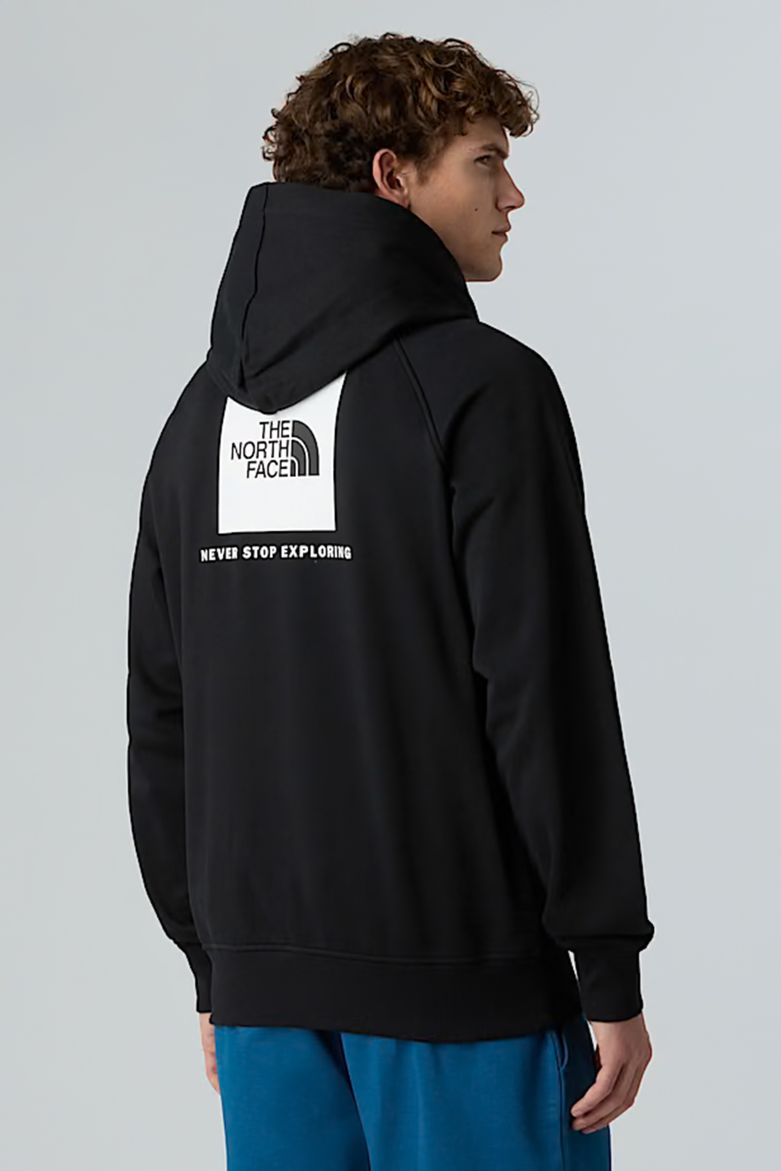 Casual heren hoodie zwart