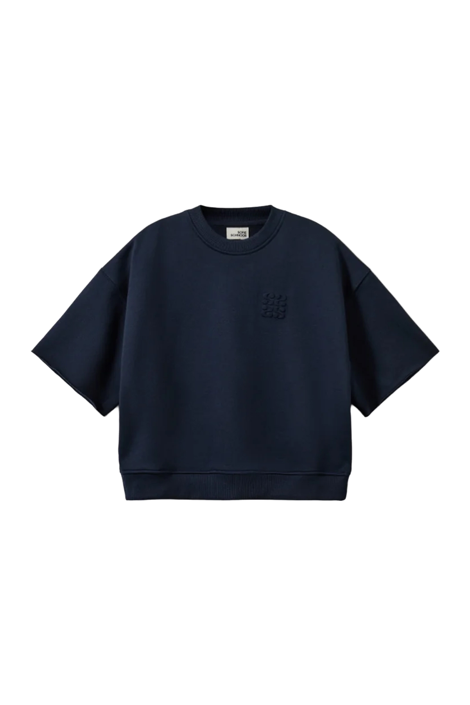 Meisjes t-shirt korte mouw blauw