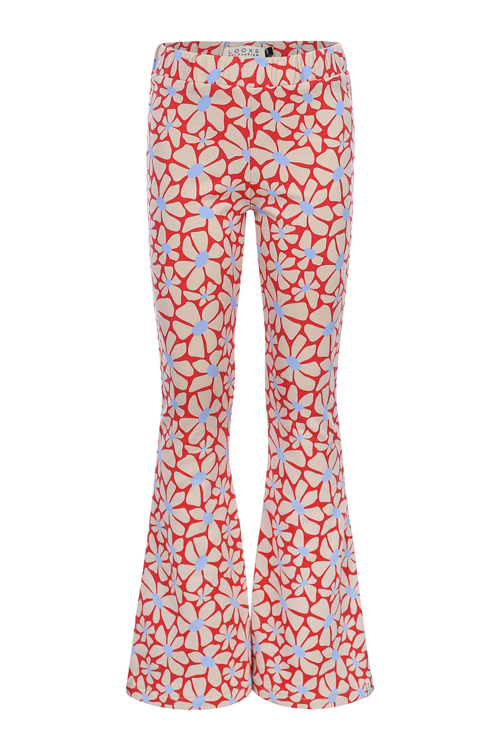 LOOXS LITTLE Little light weight sweat pant Rood-1 1