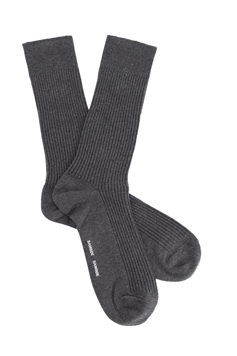 Samsøe Samsøe HANSE SOCKS 11690 Grijs-1 1