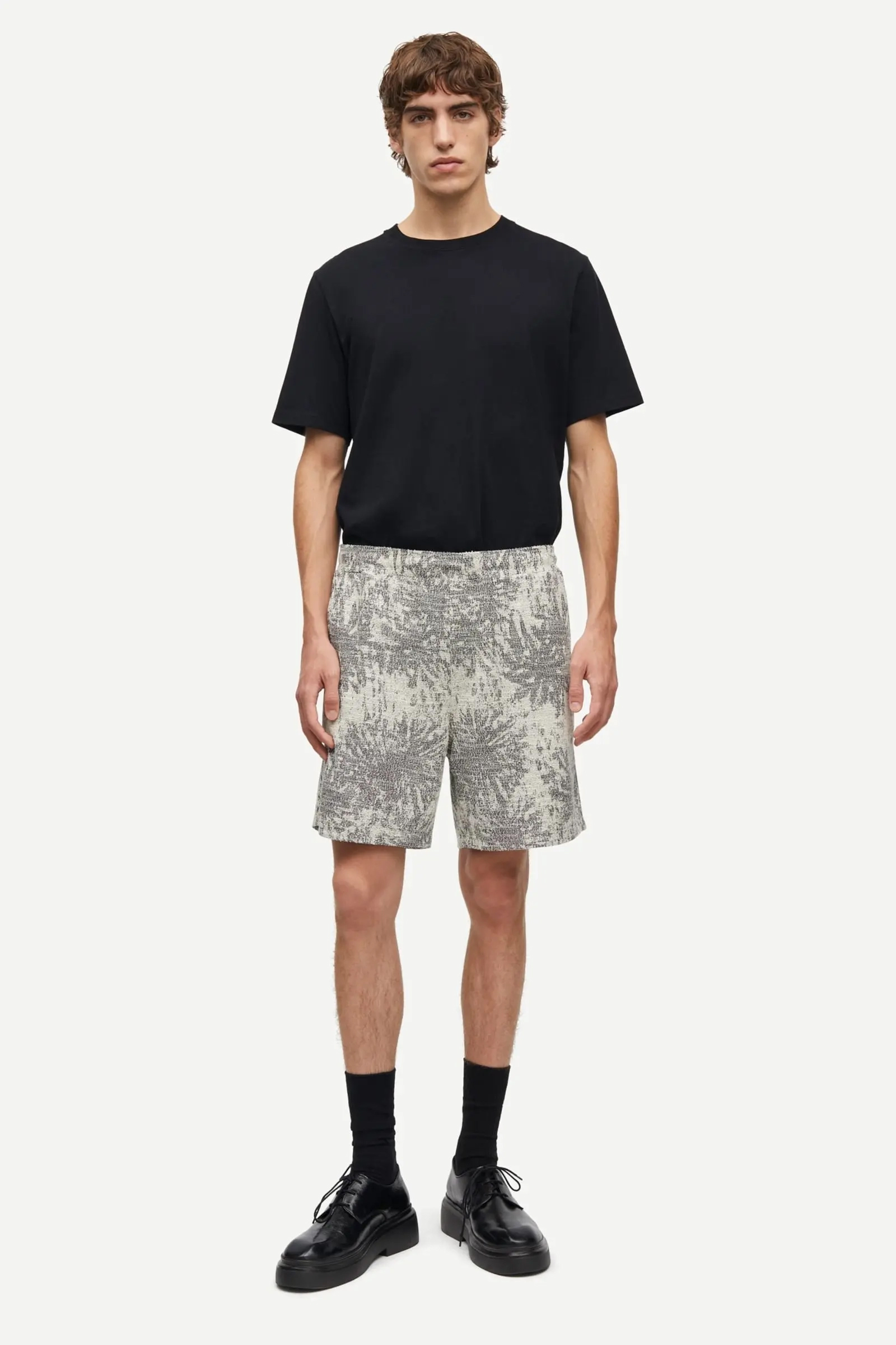 Heren short bruin
