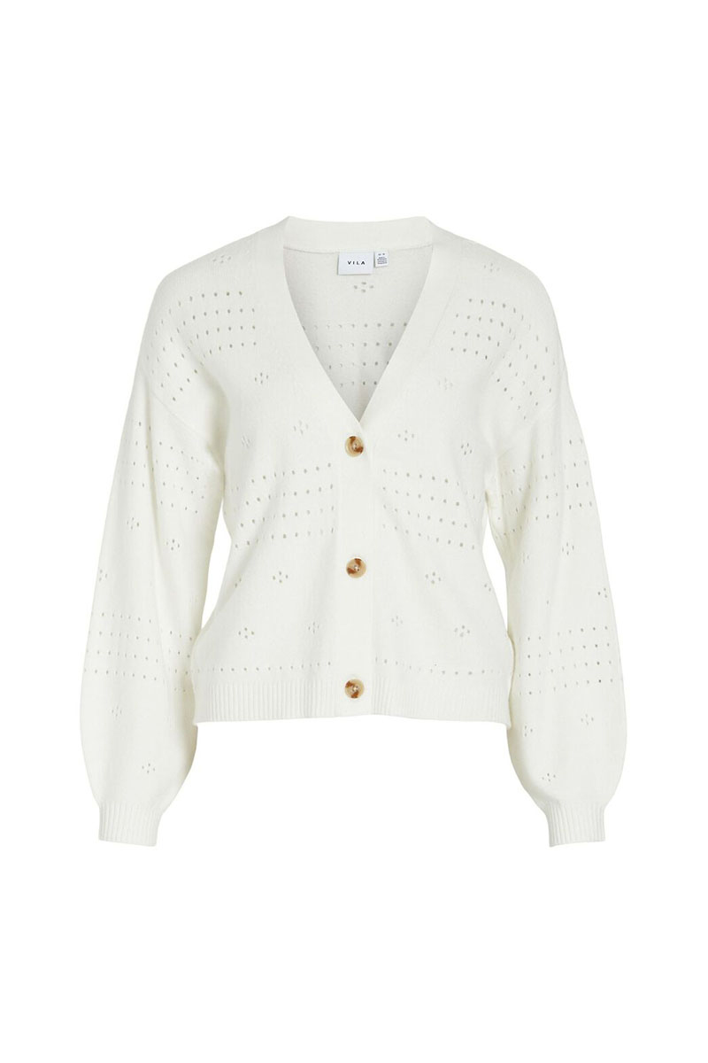 Dames vest wit