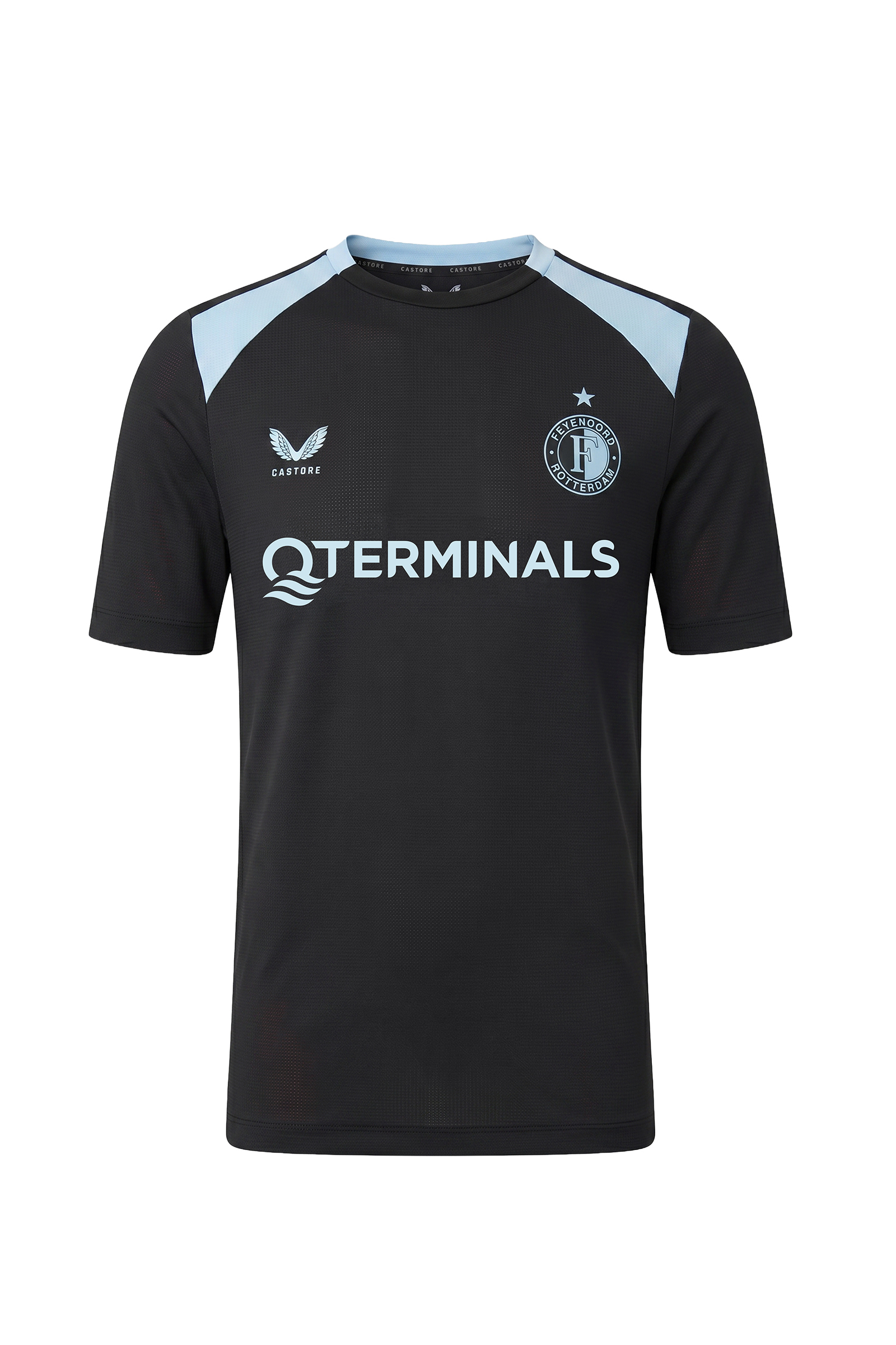 Voetbal heren short zwart