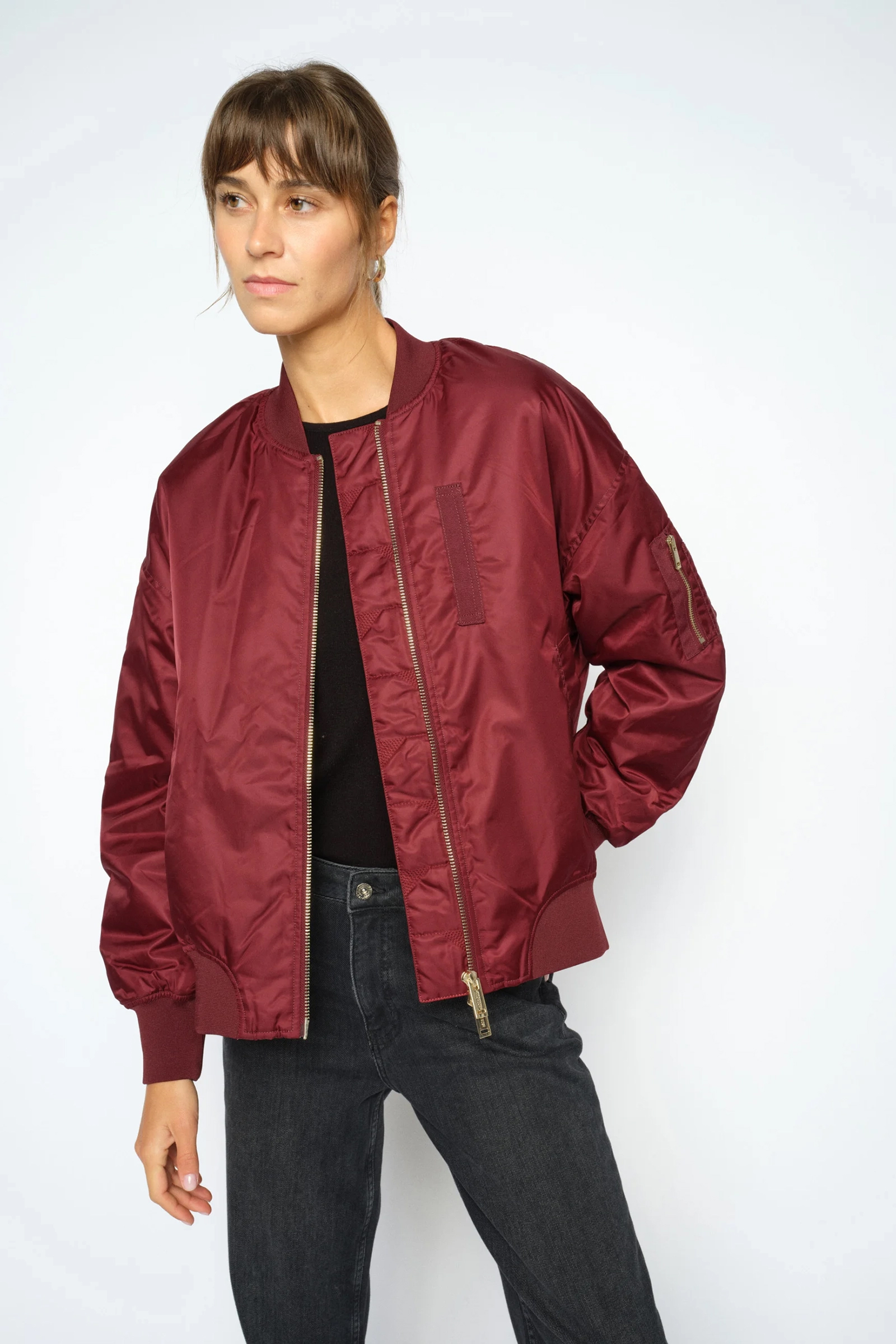 Dames jas rood