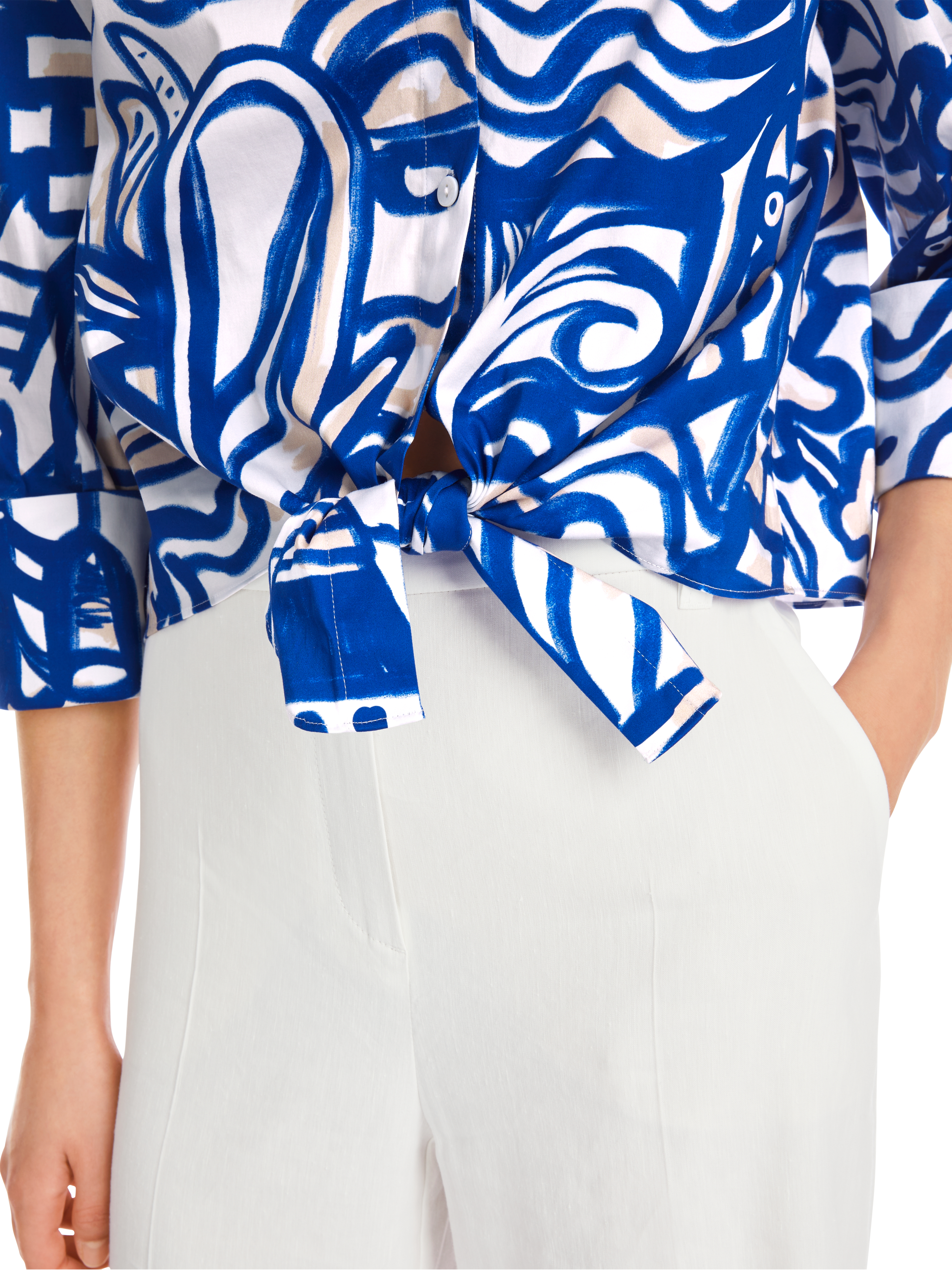 Marc Cain Bluse gentian 5
