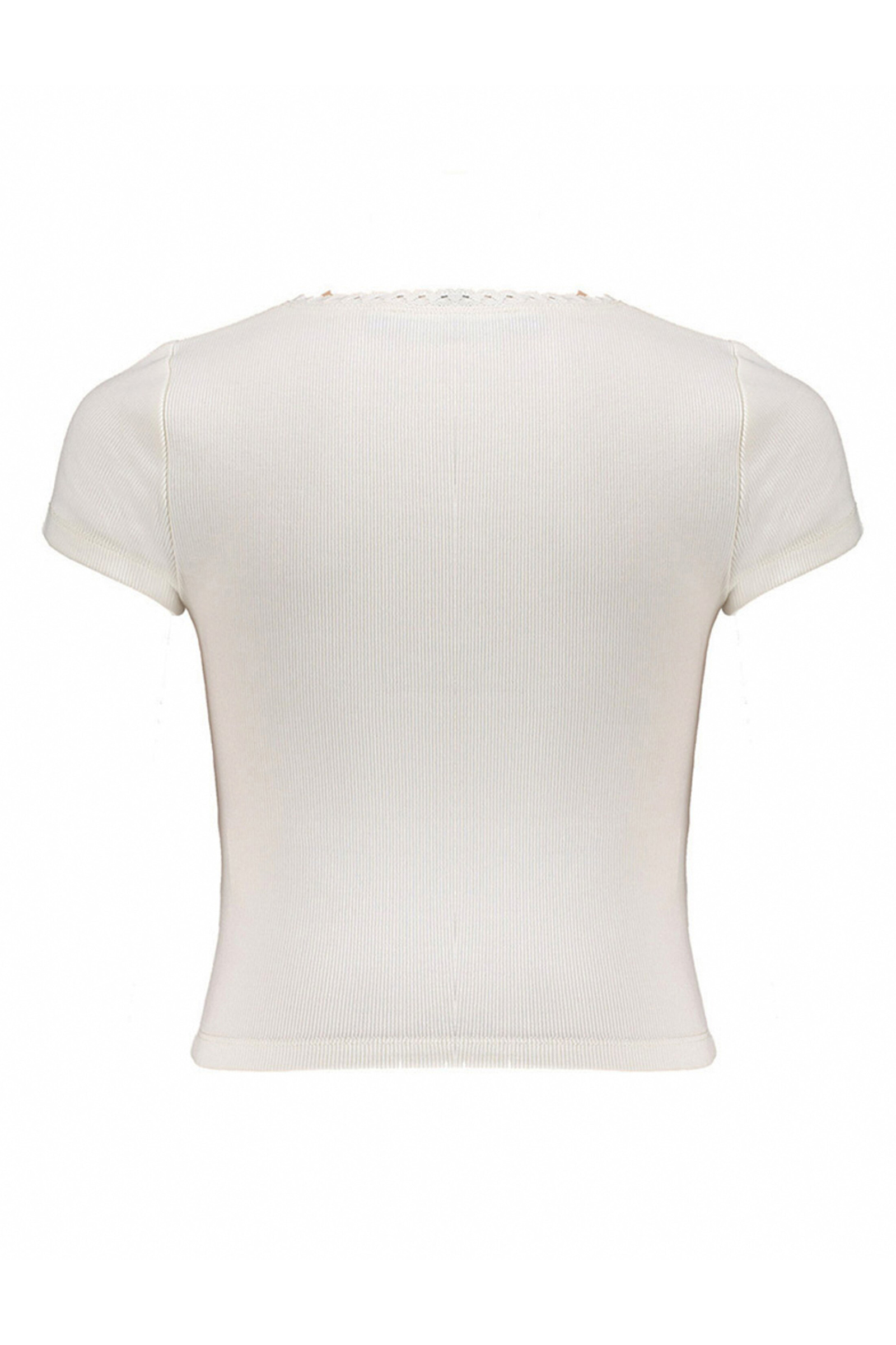 Frankie & Liberty Rixt tee Ecru-1 3