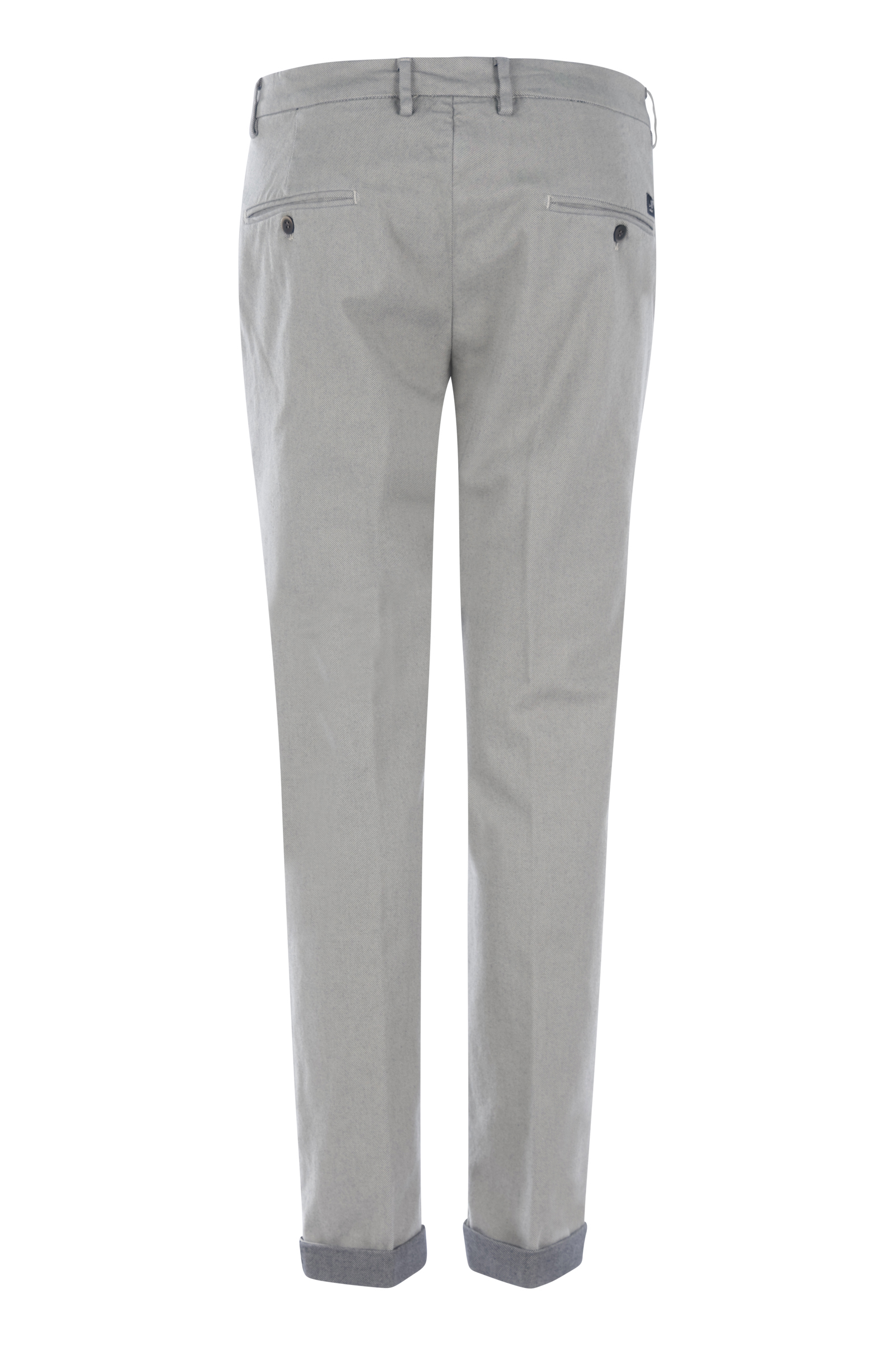 Heren chino grijs