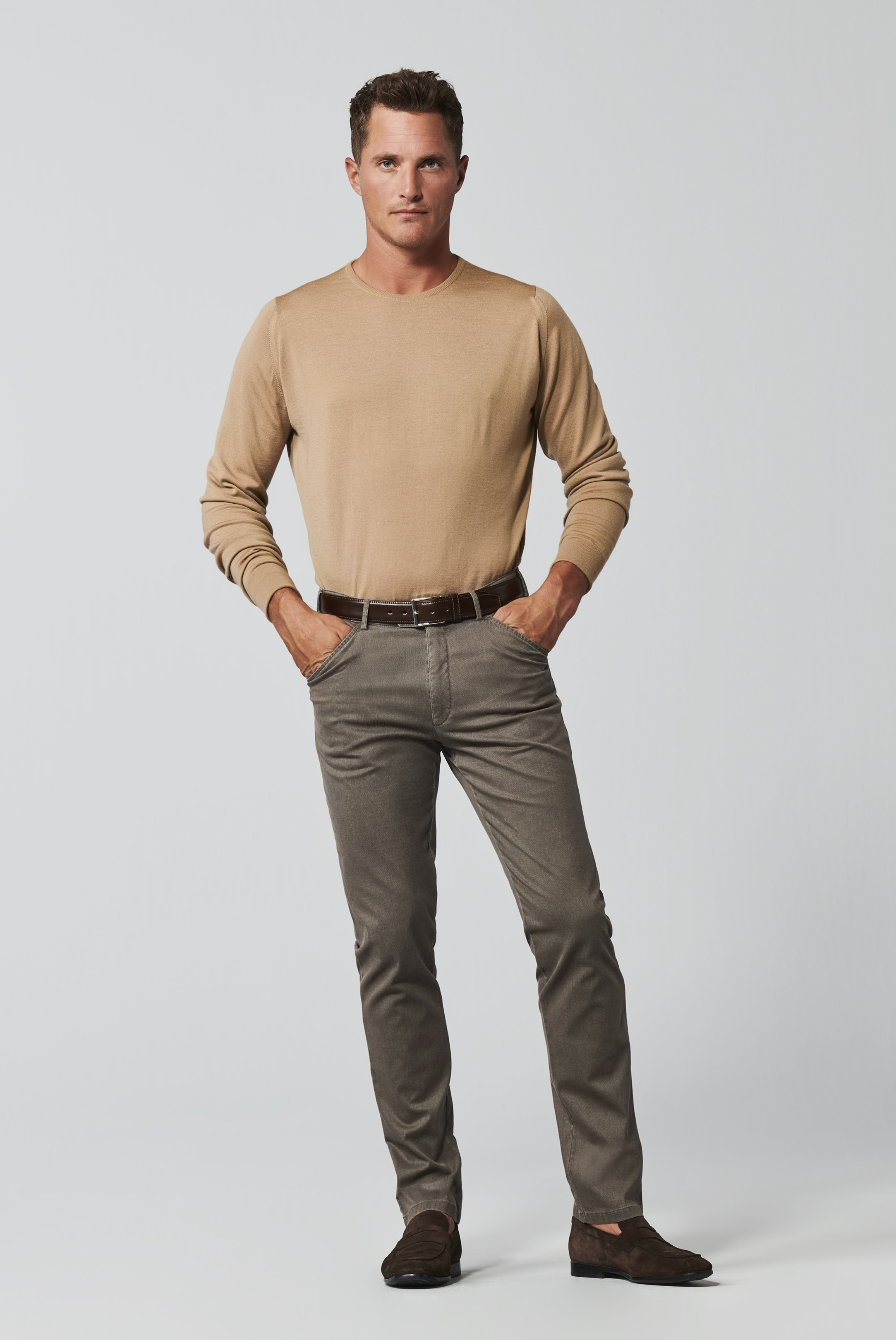 Heren broek bruin