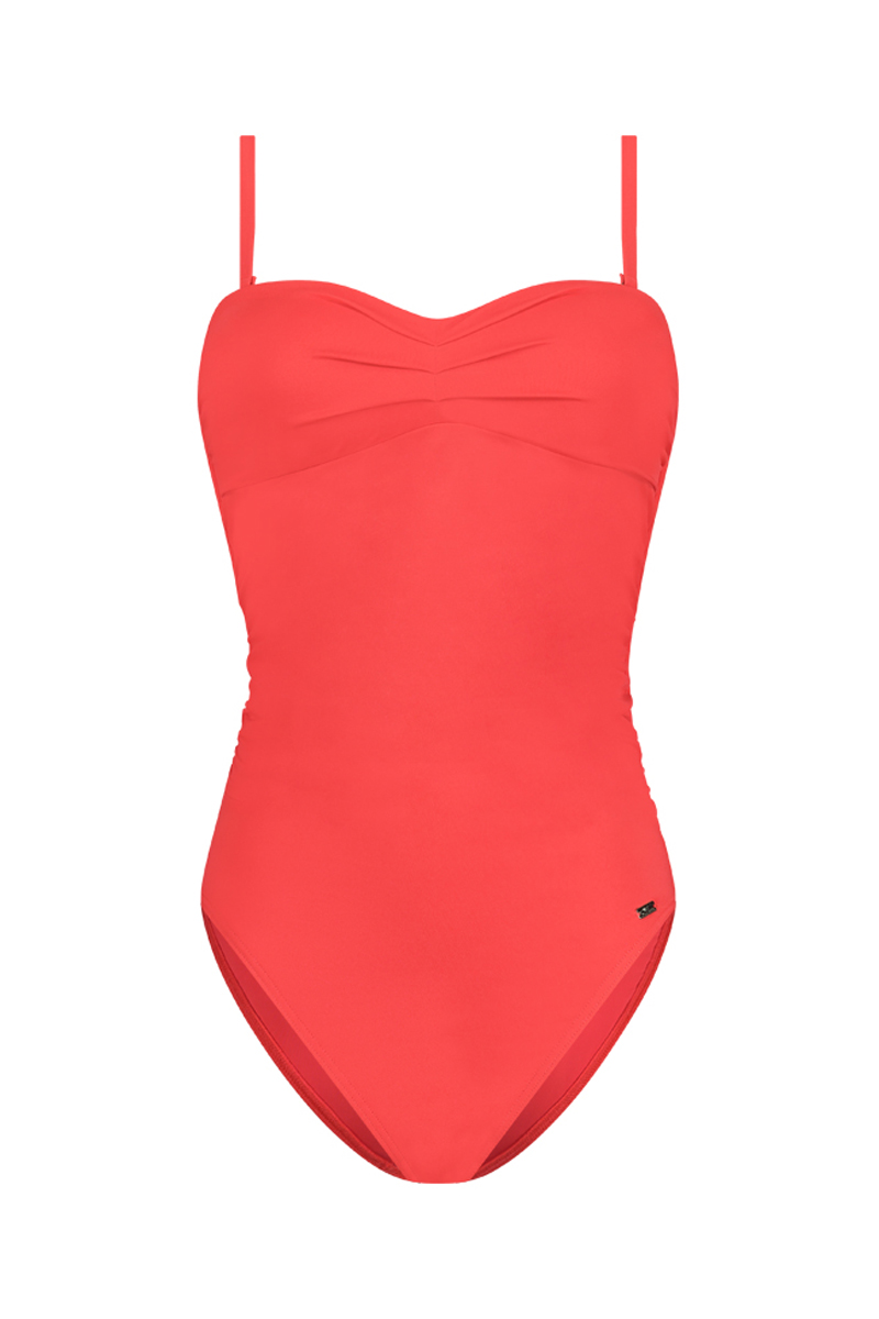 Cyell PADDED SWIMSUIT Rood-1 1