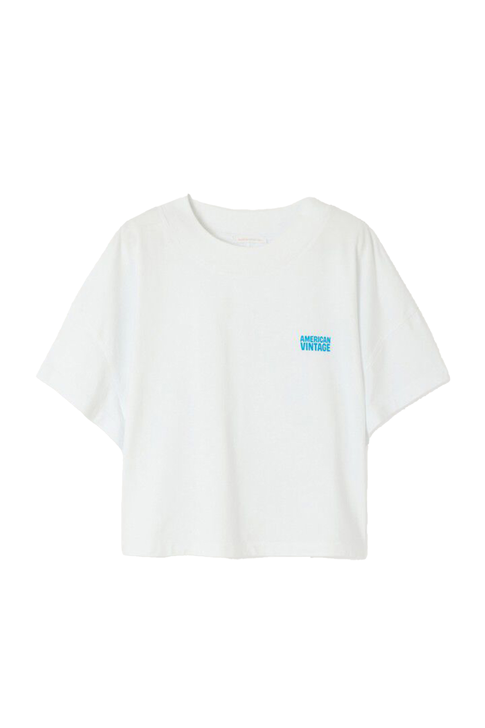 Dames t-shirt korte mouw wit