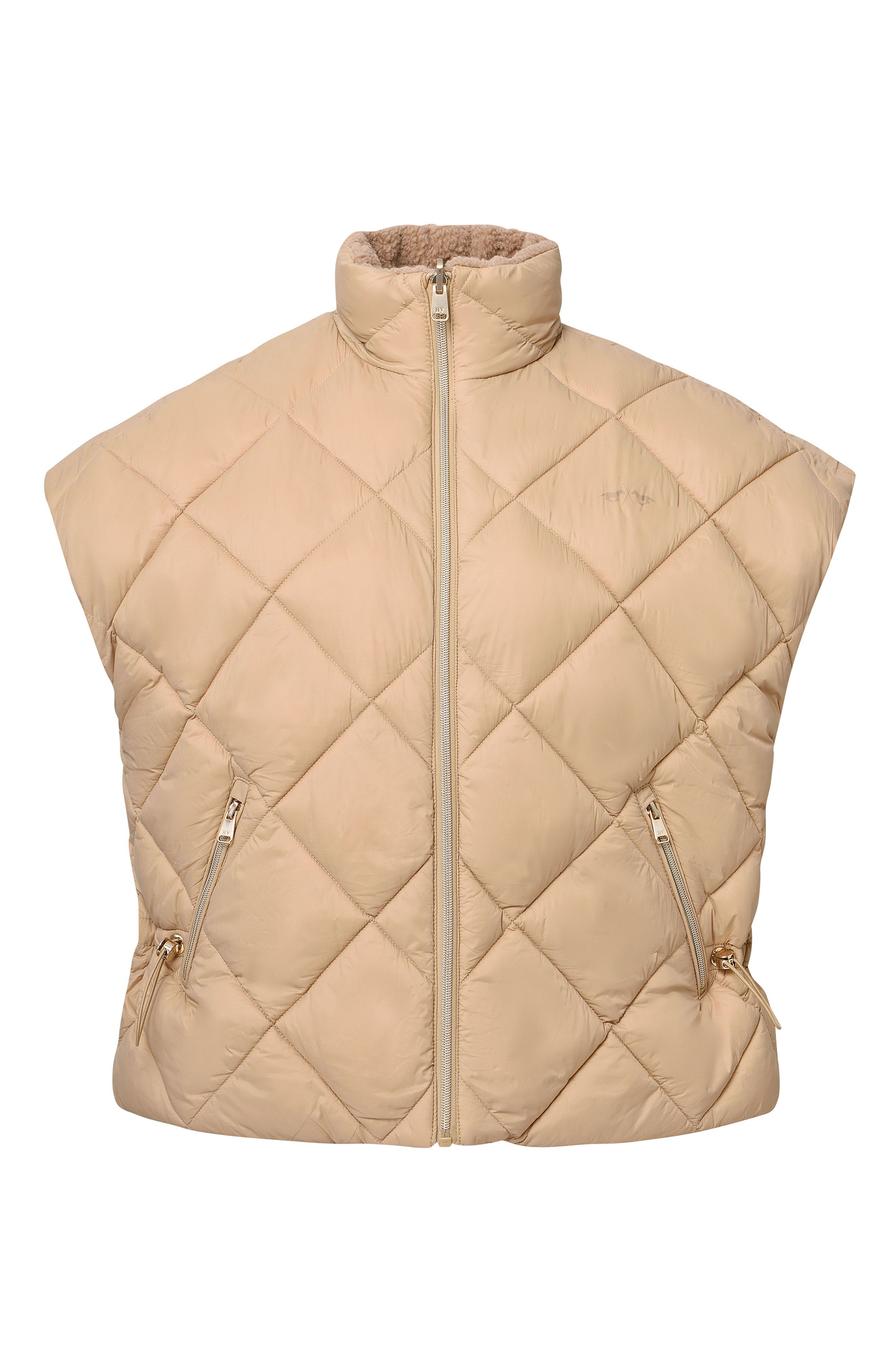 Dames bodywarmer bruin