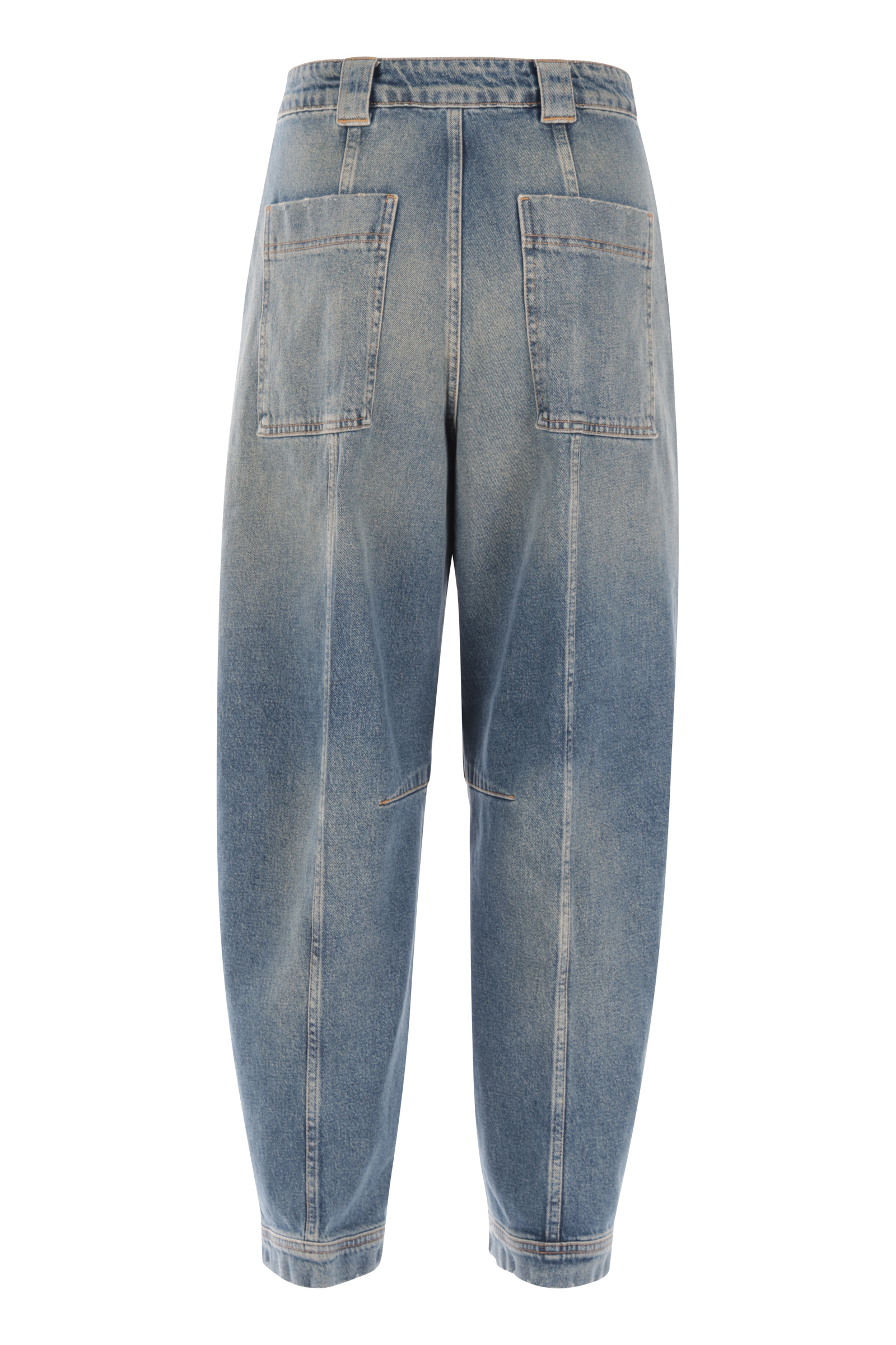Dames broek blauw
