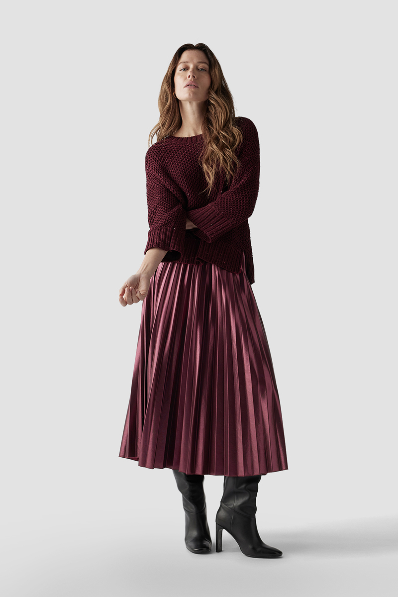 Dames rok rood