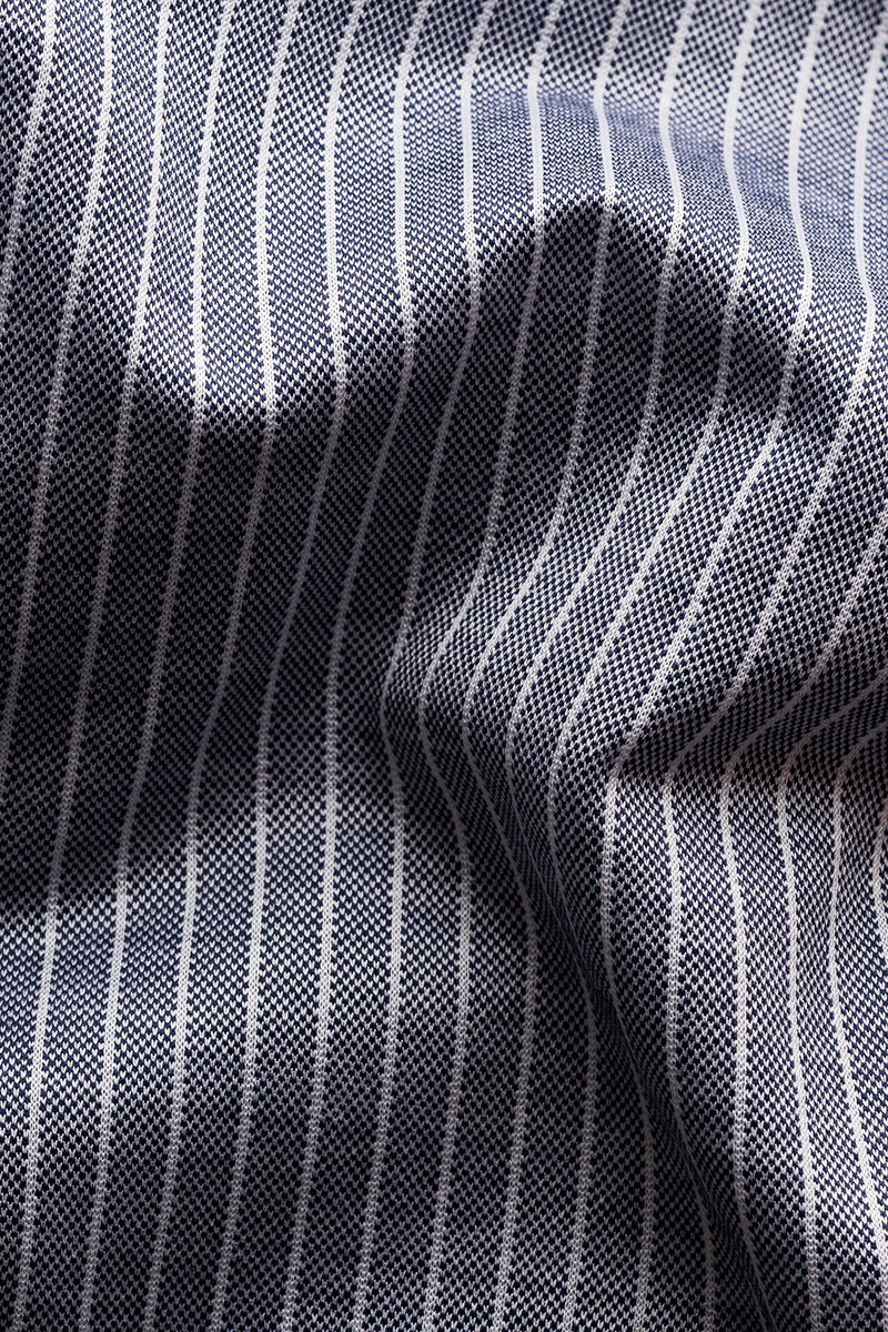 Eton Striped Knit King Slim Blauw-2 4