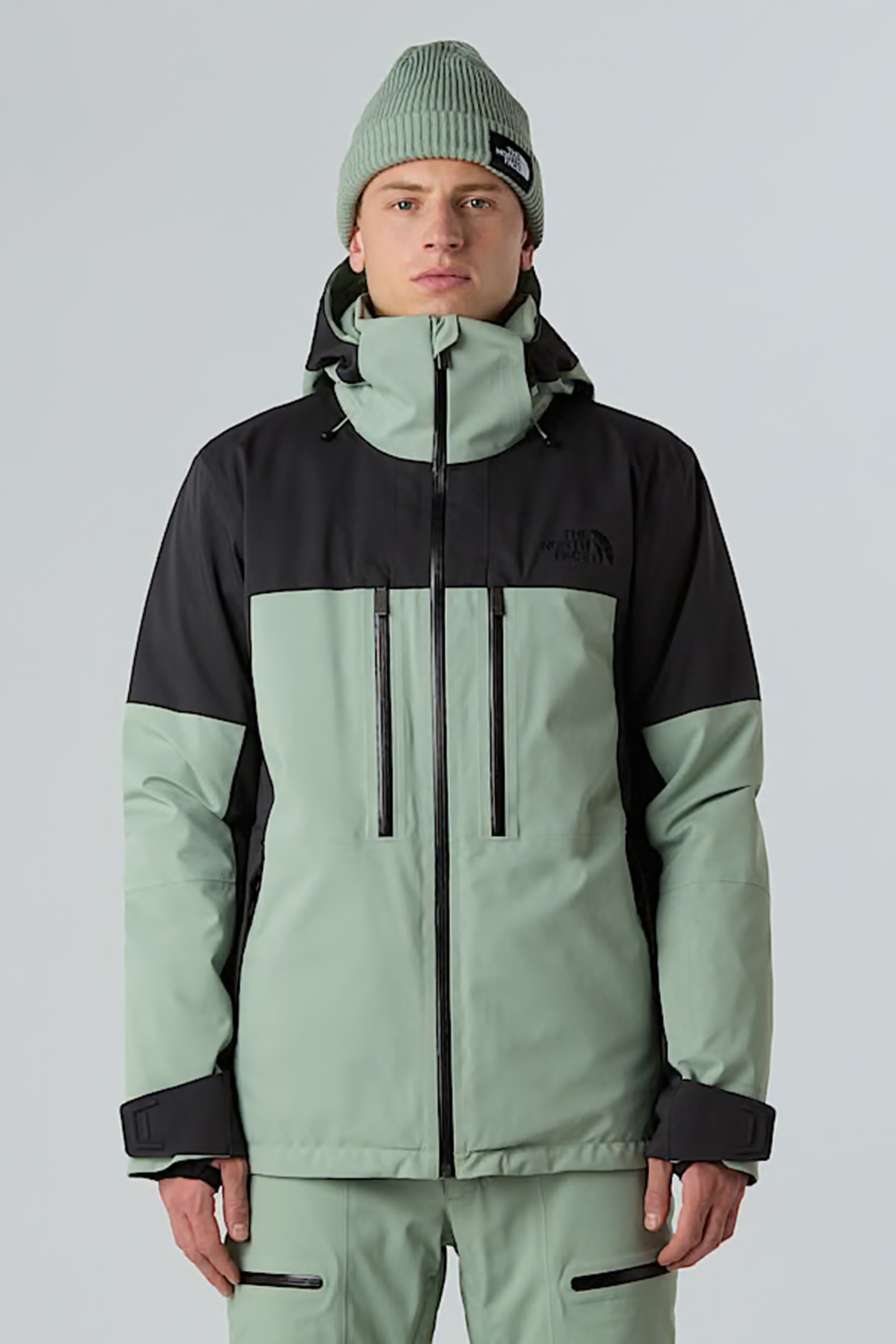 Wintersport heren jack groen