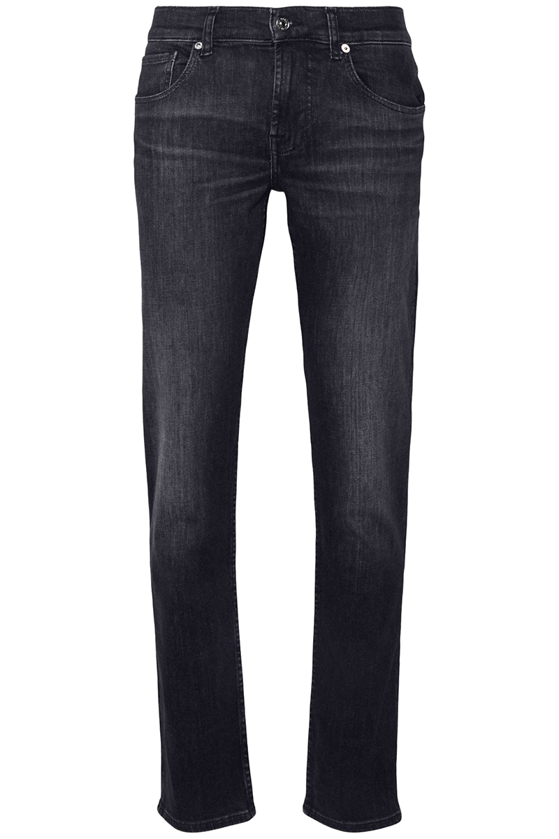 7 For All Mankind SLIMMY TAPERED Zwart-1 1