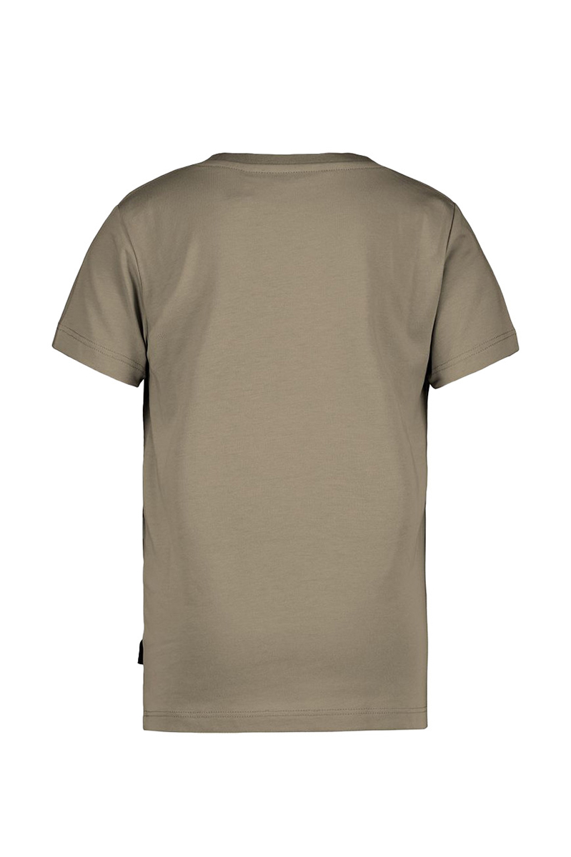 Jongens t-shirt korte mouw bruin