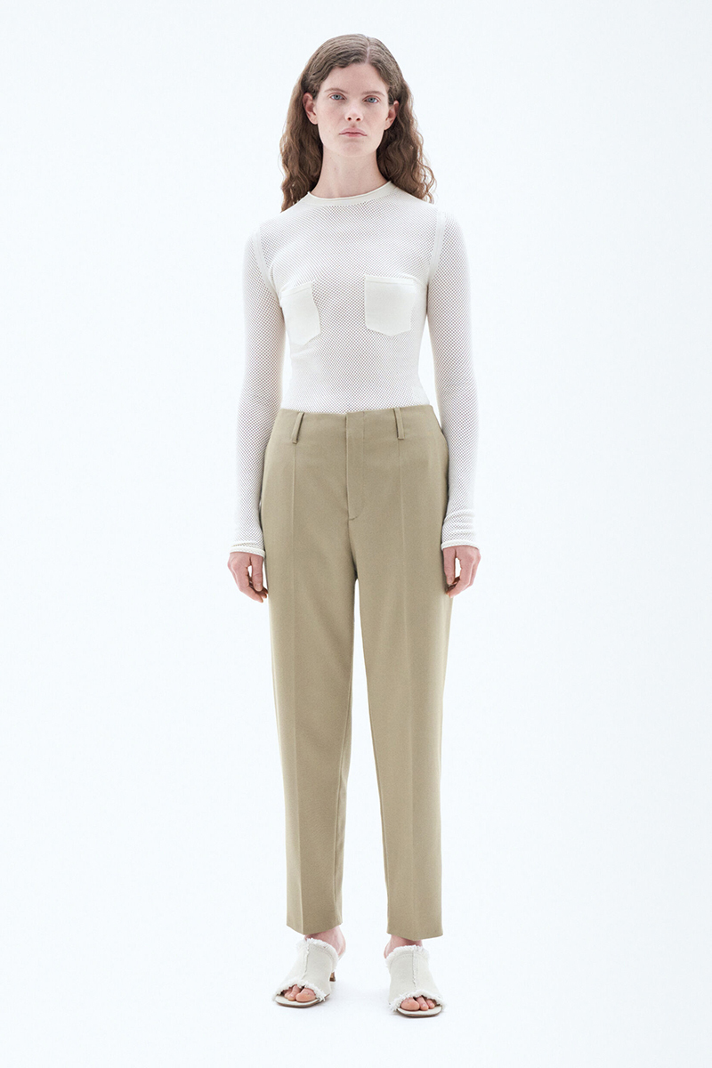 Dames broek bruin