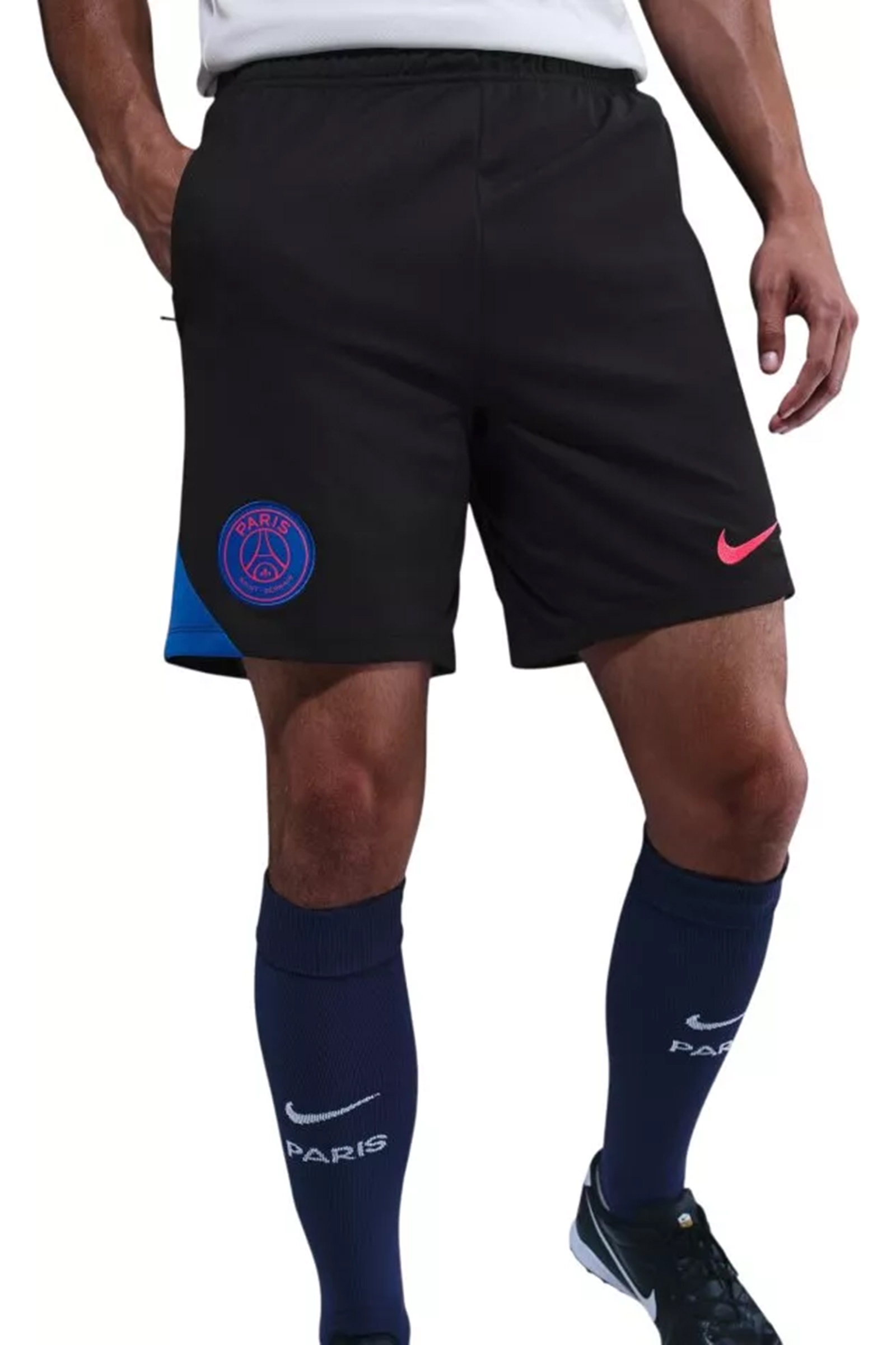 Voetbal heren club short  zwart