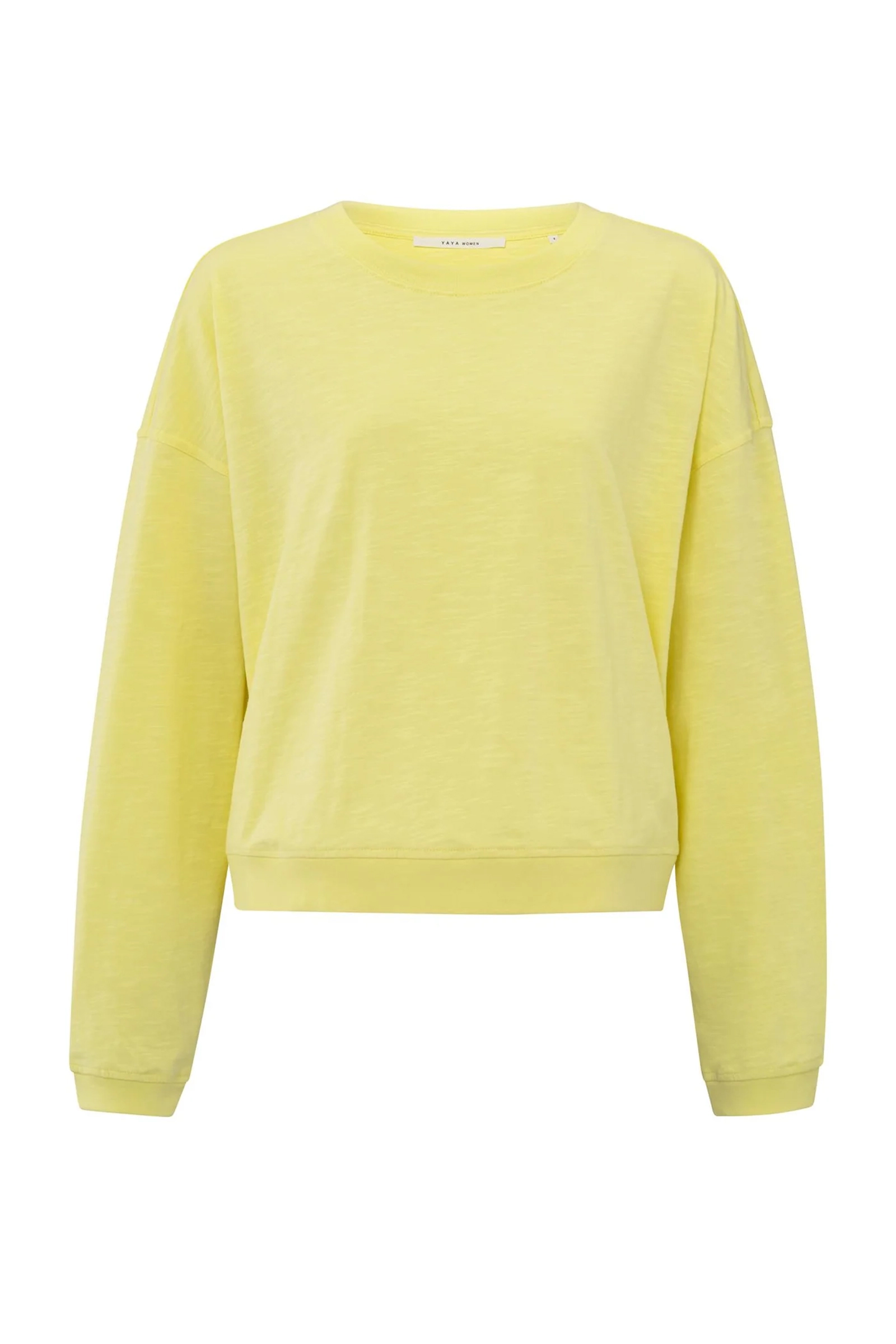 Dames sweater geel