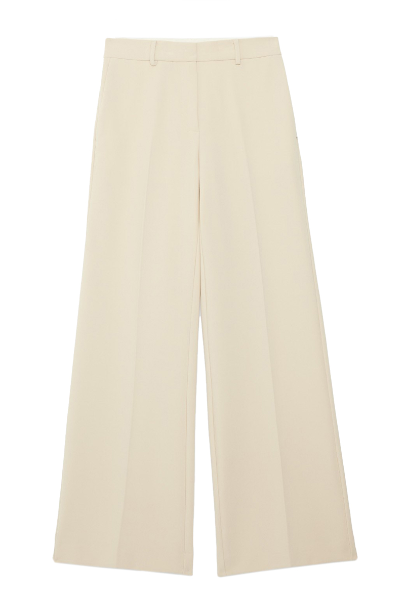 Dames broek ecru