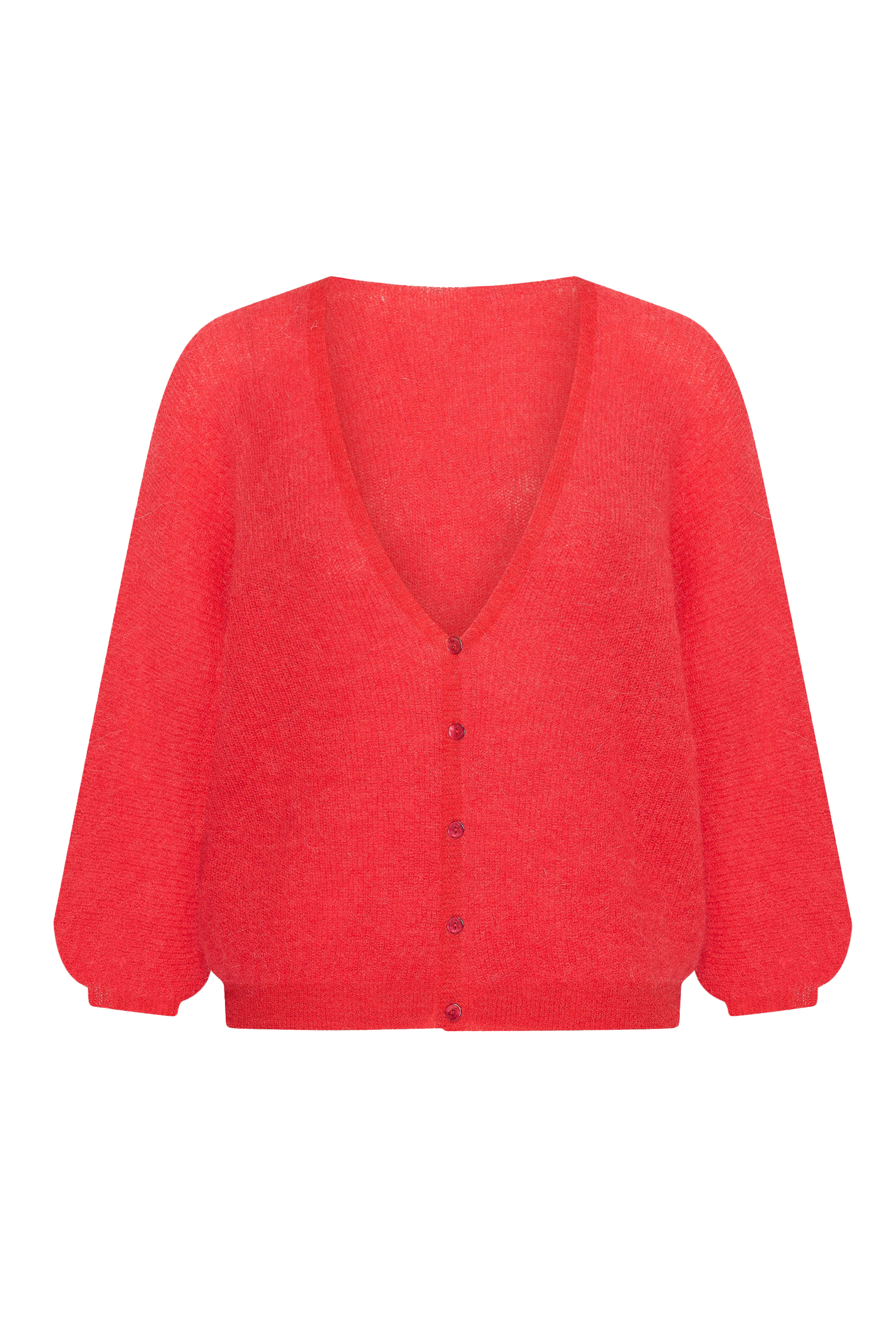 Dames vest rood