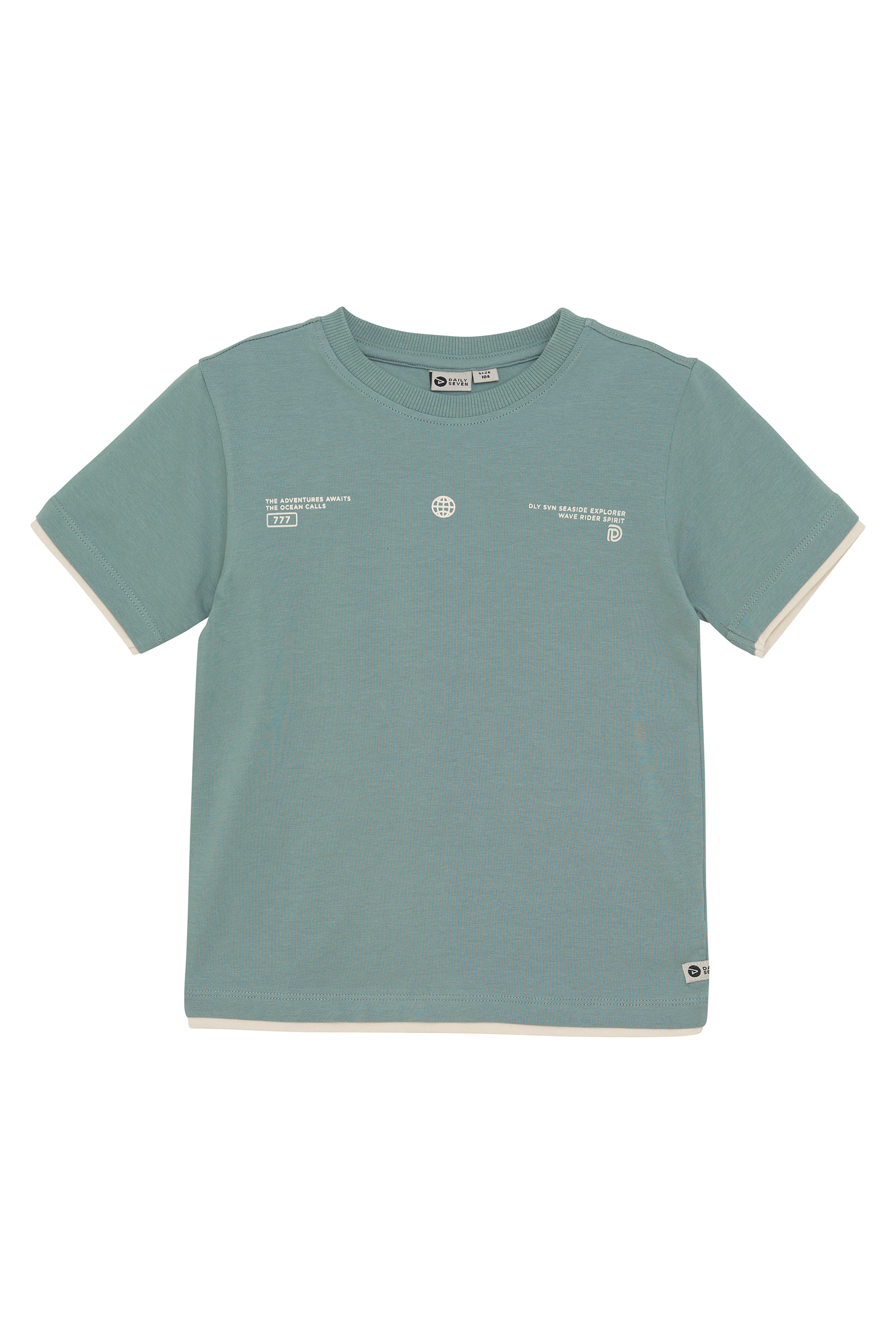 Jongens t-shirt korte mouw groen