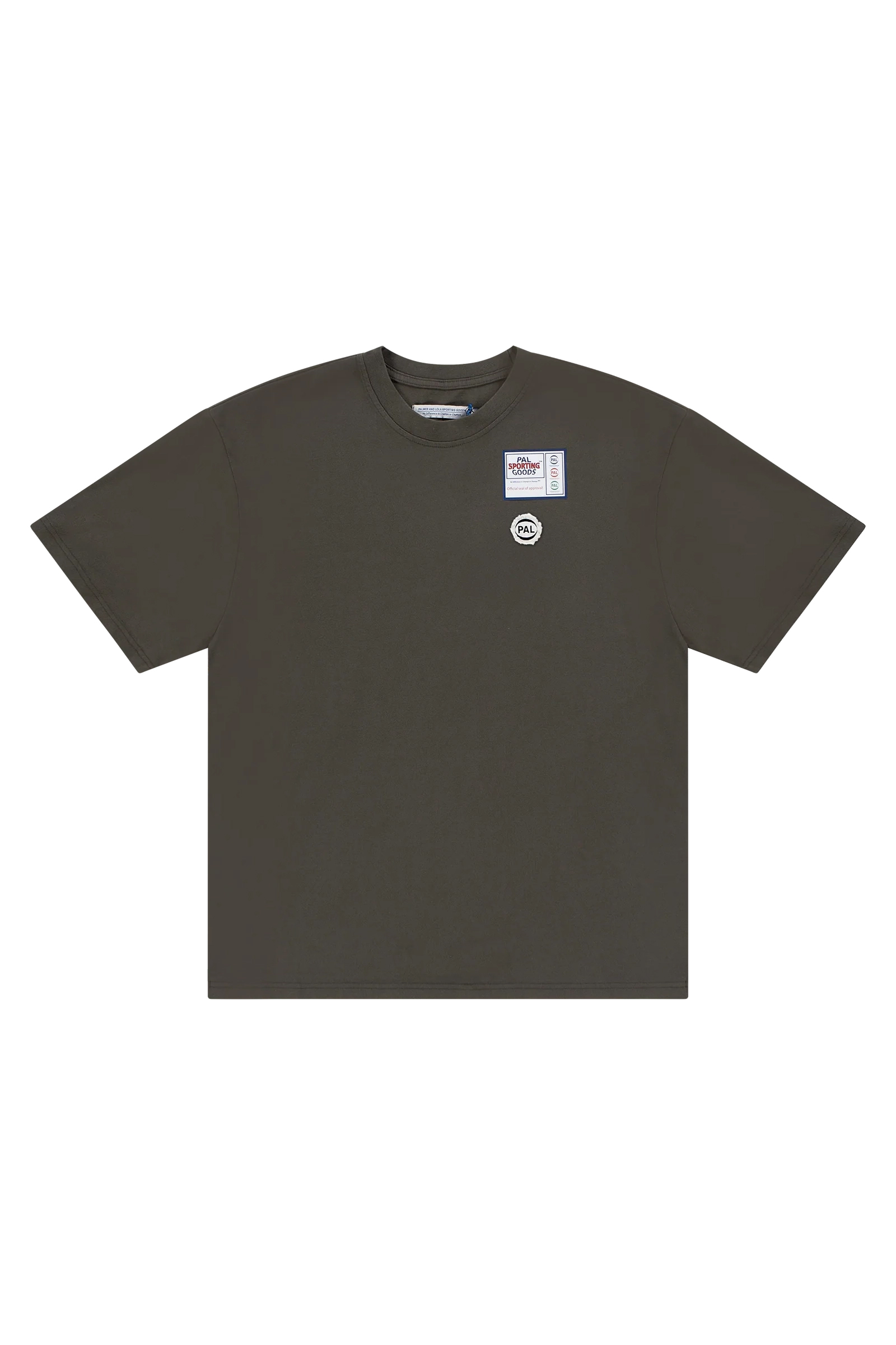 Heren t-shirt kortemouw bruin