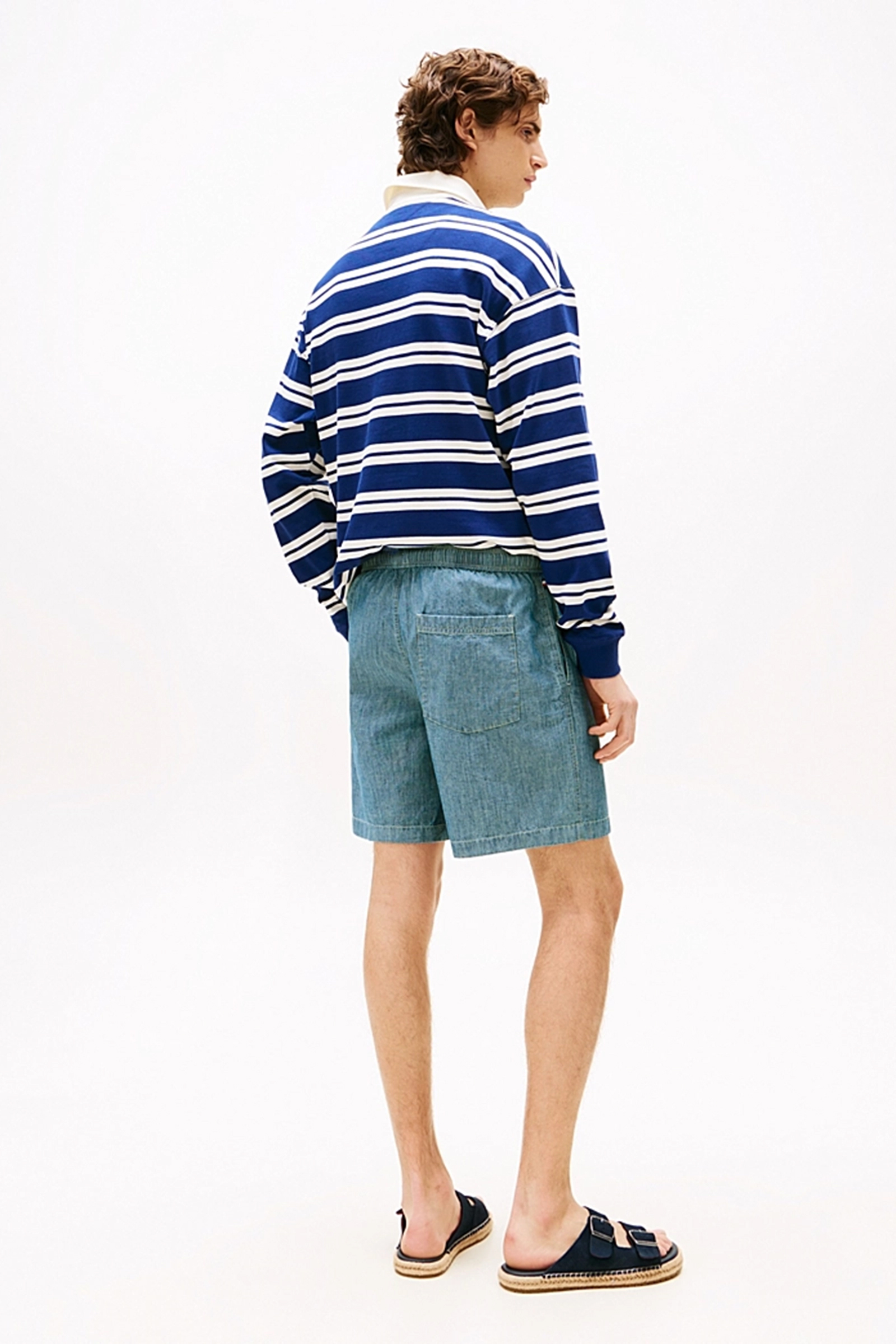 Tommy Hilfiger MERCER 7NC PO CHAMBRAY Blauw 3