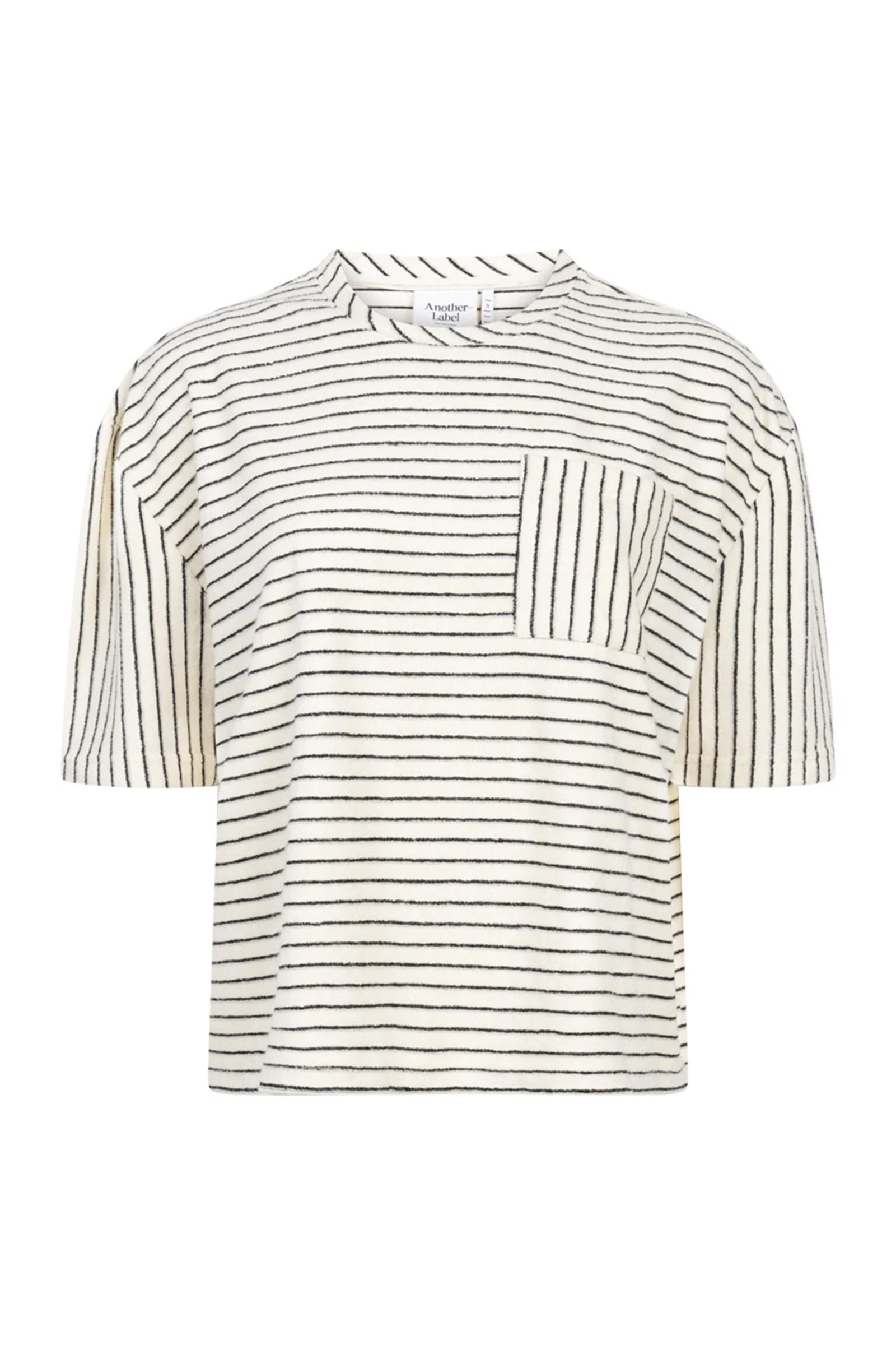 Dames t-shirt korte mouw ecru