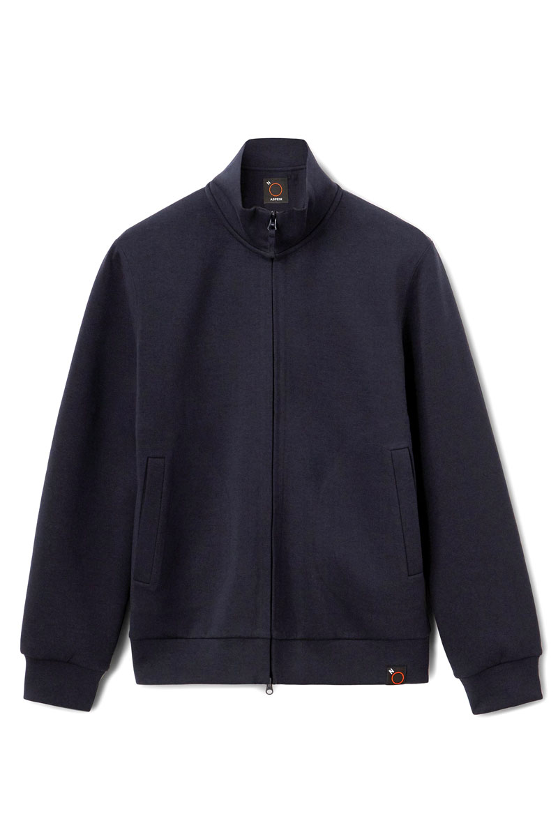 Heren vest blauw