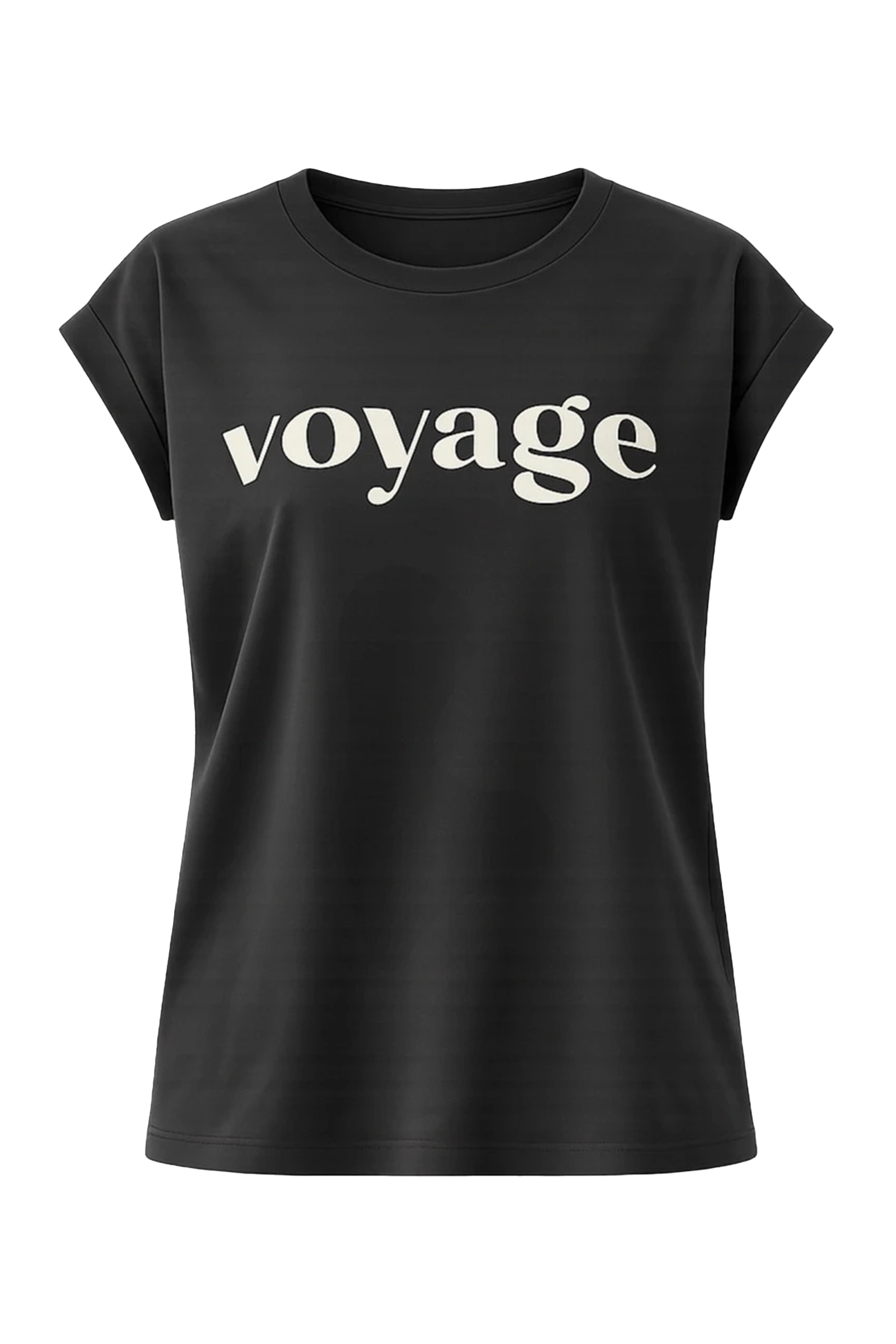 Dames t-shirt korte mouw blauw