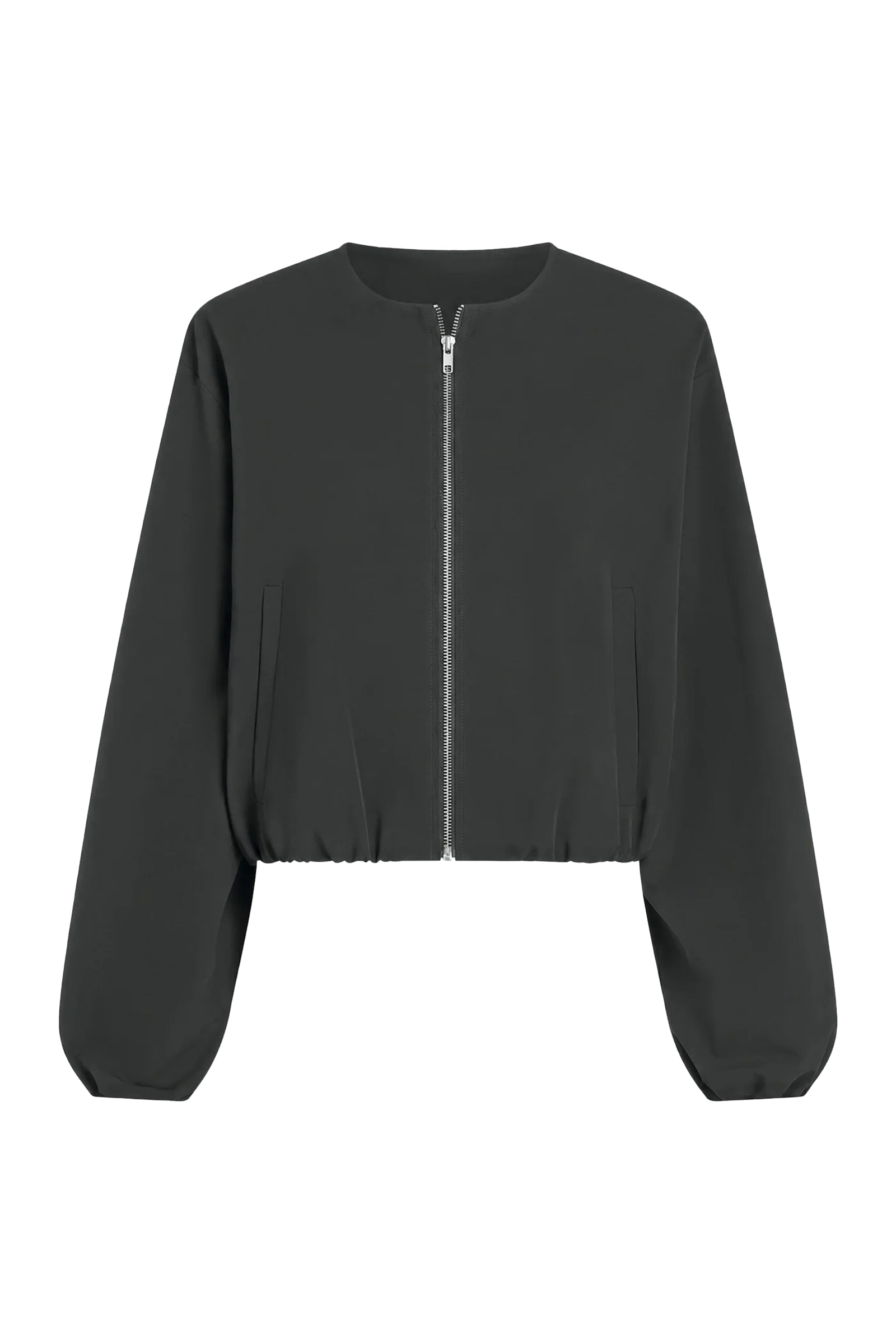 Dames blazer grijs