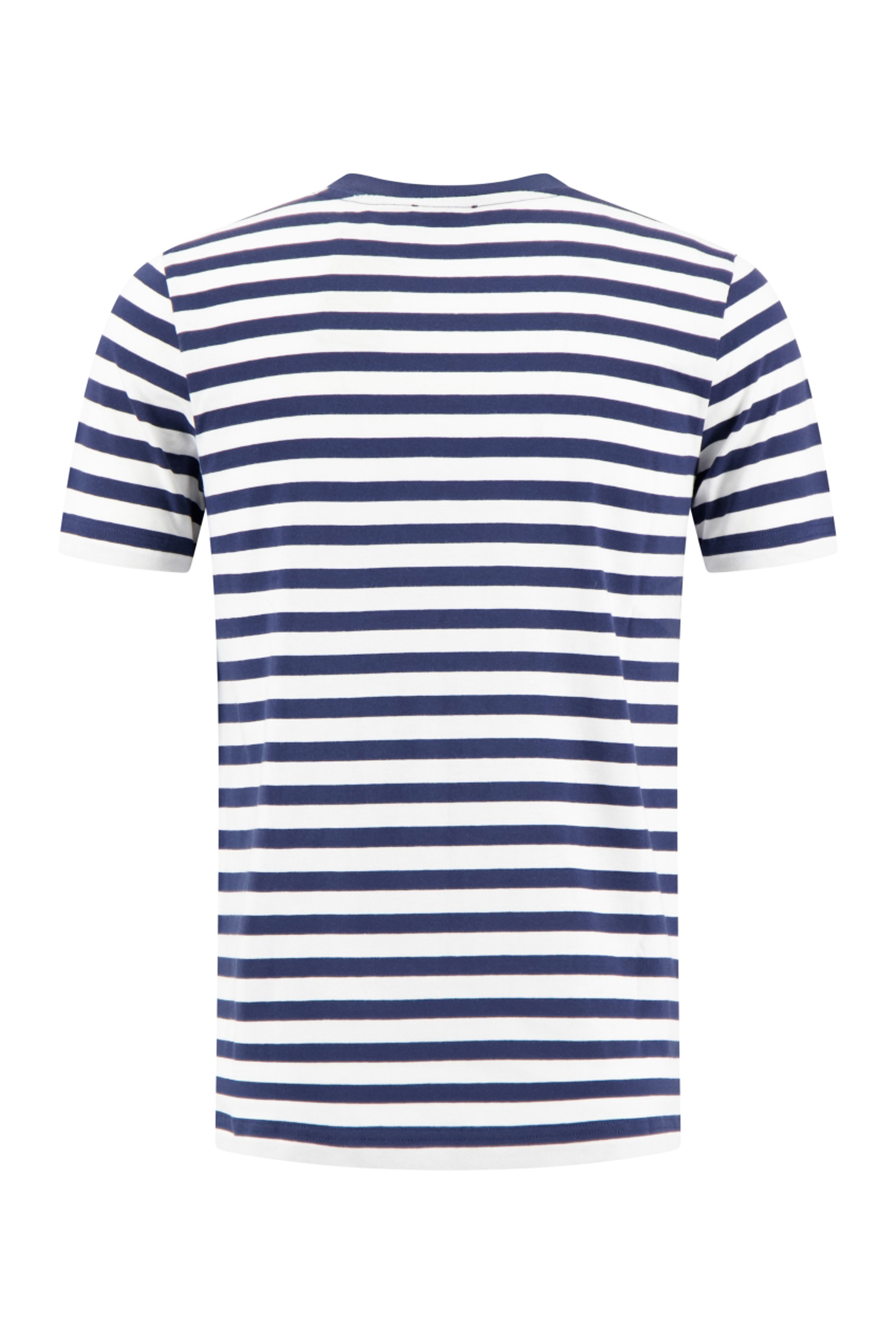 Heren t-shirt kortemouw blauw
