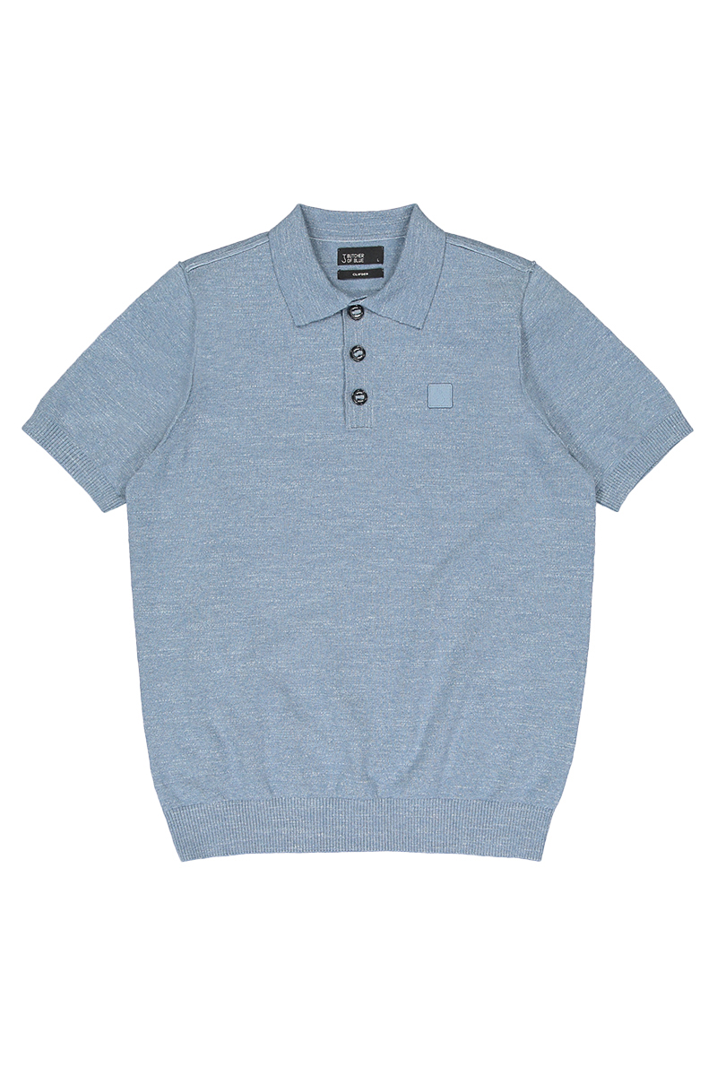 Butcher of Blue Lt Clifden Polo Blauw-1 1
