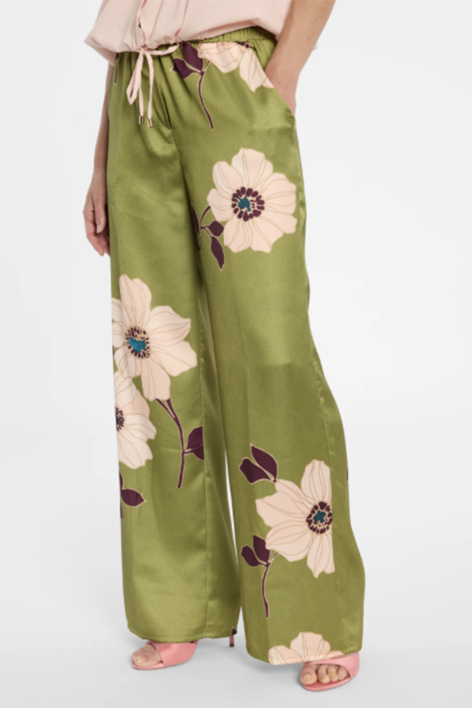 Dames broek groen
