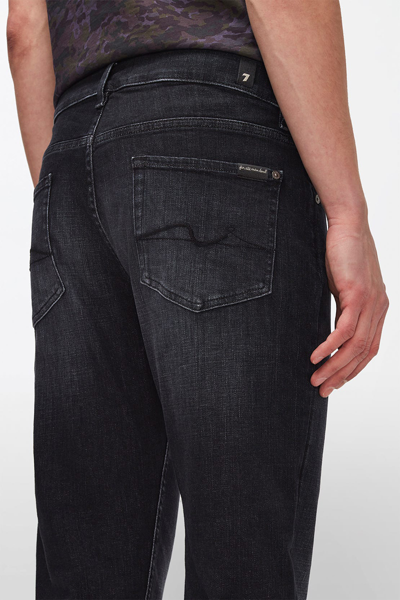 7 For All Mankind SLIMMY TAPERED Zwart-1 5