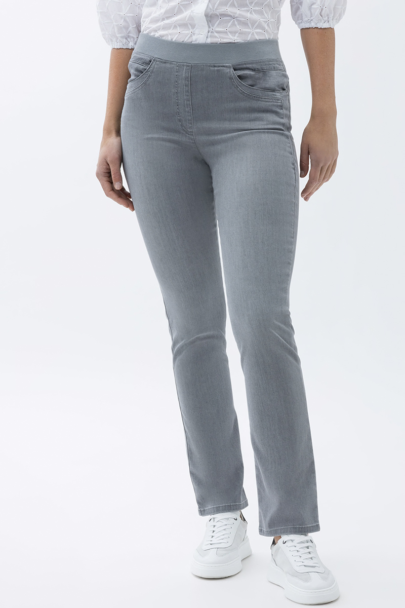 Dames jeans grijs
