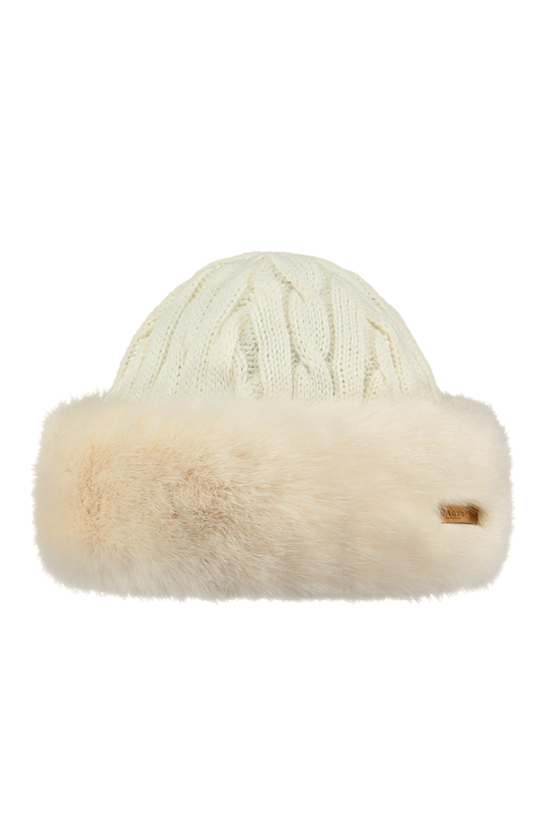 Wintersport muts senior wit