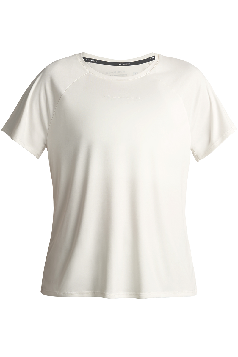 Rohnisch ACTIVE LOGO TEE Ecru-1 1