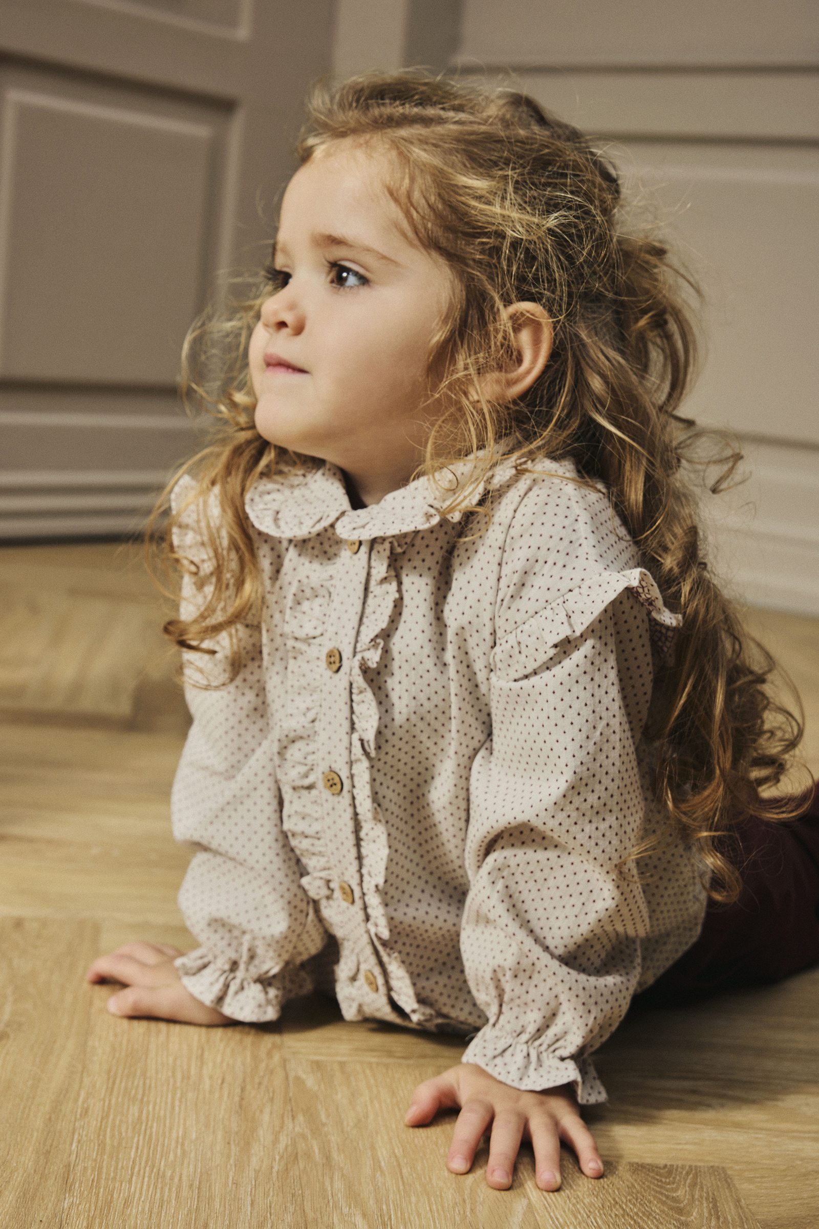Meisjes blouse lange mouw