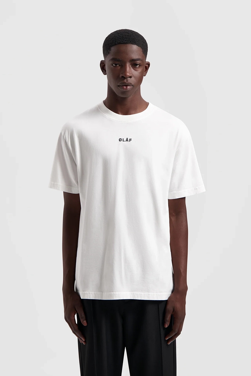 Heren t-shirt kortemouw wit