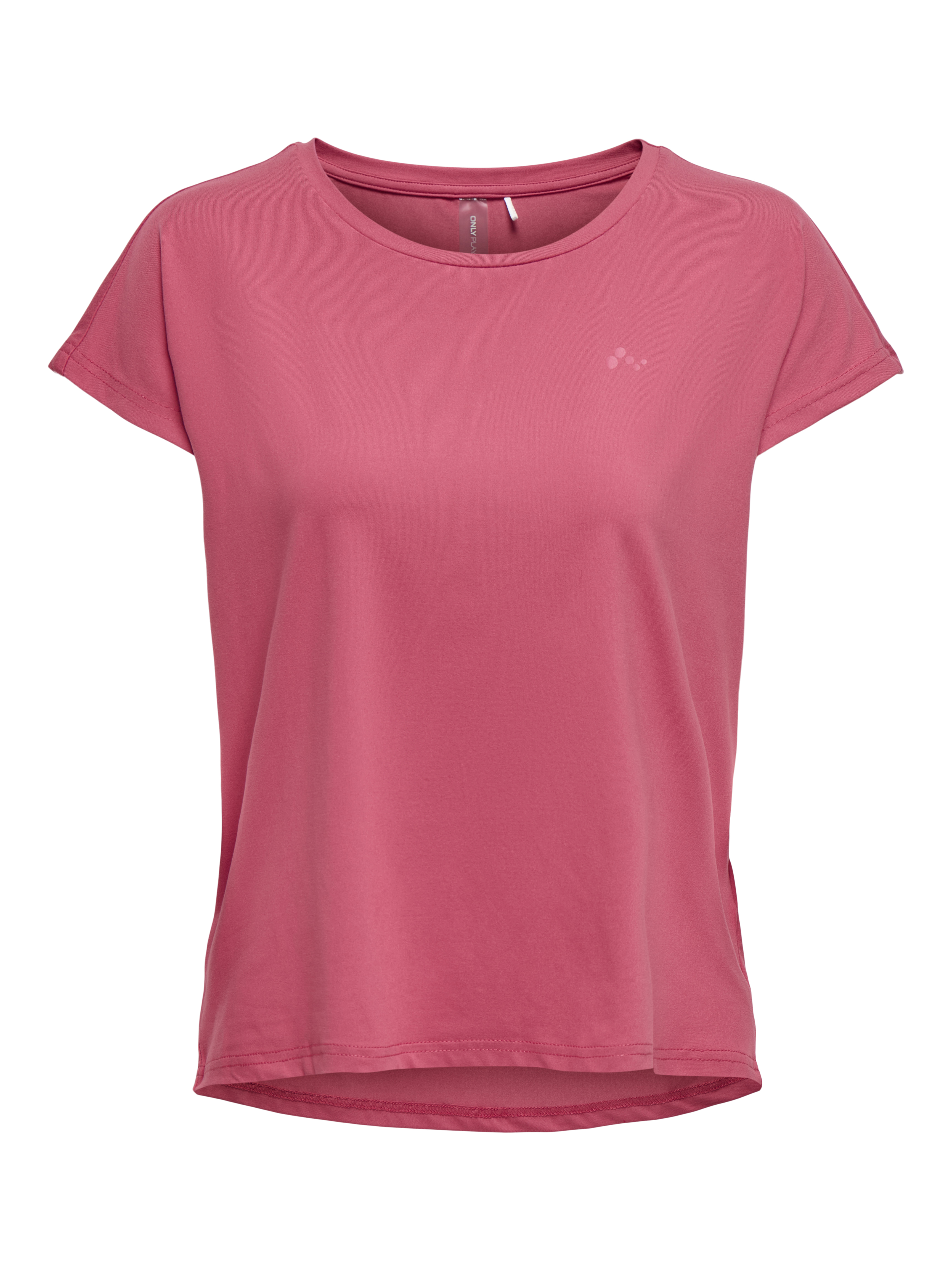 Fitness dames t-shirt km rose