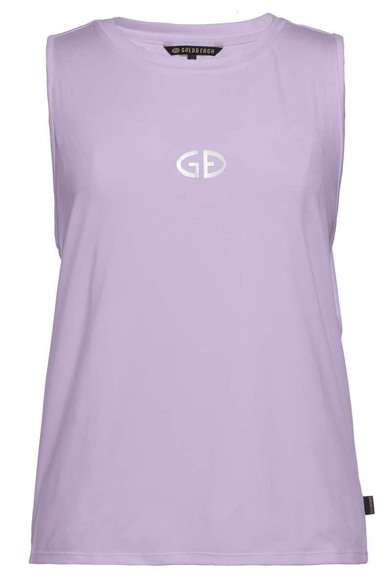 Goldbergh GIGI SLEEVELESS TOP Paars-1 1