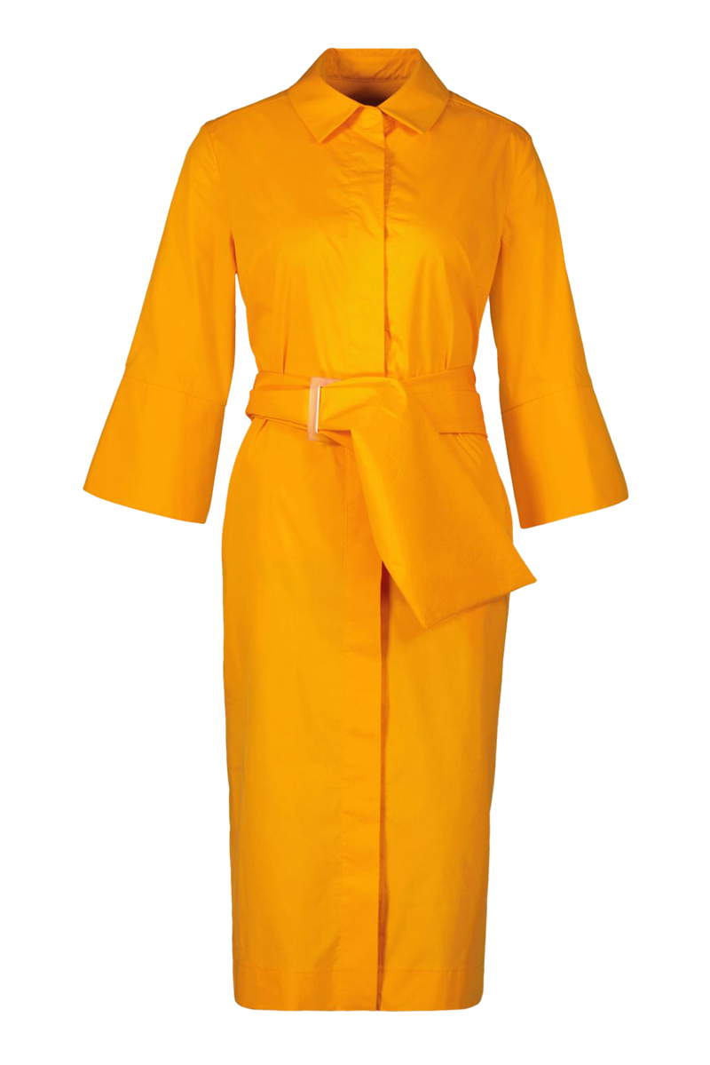 Dames jurk oranje