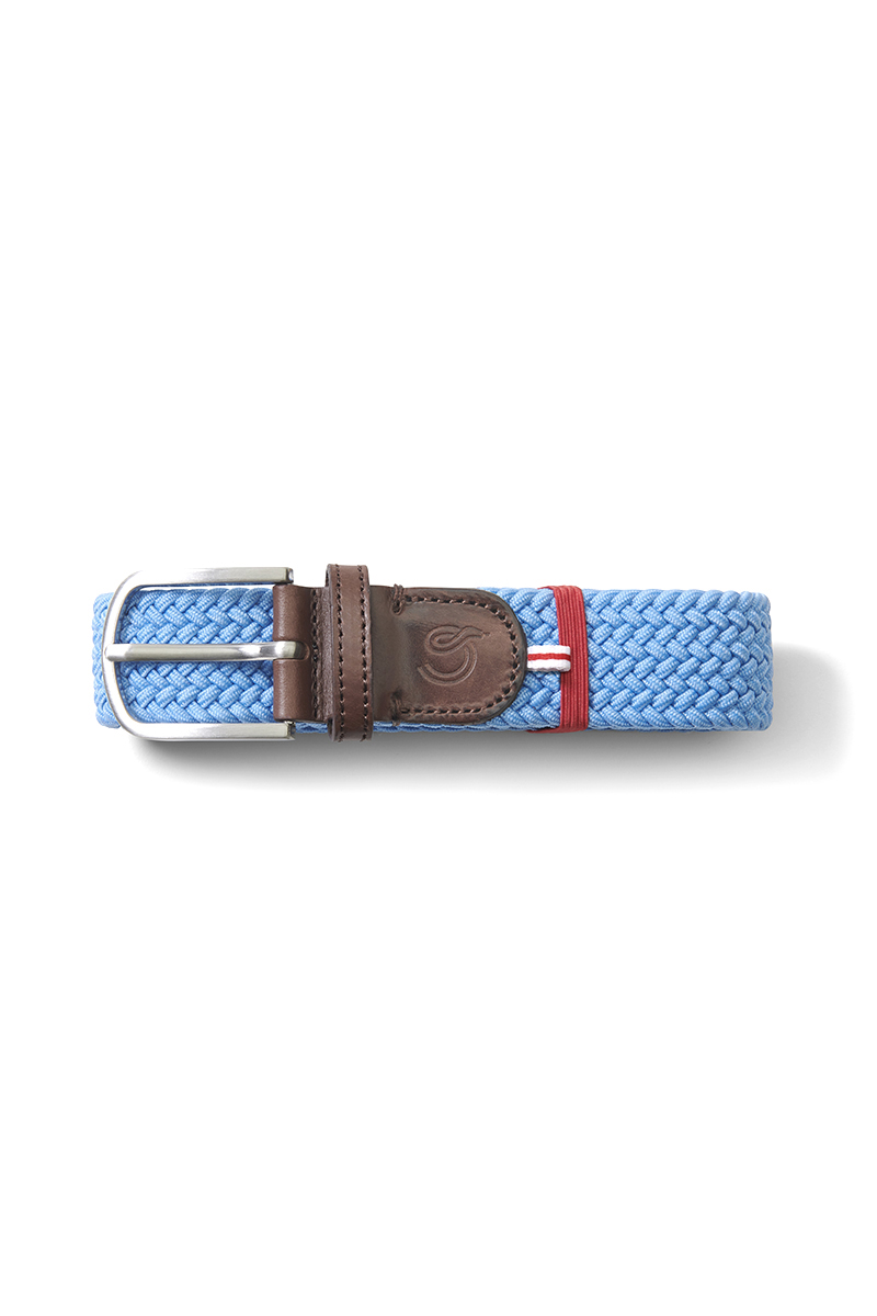 Heren riem blauw
