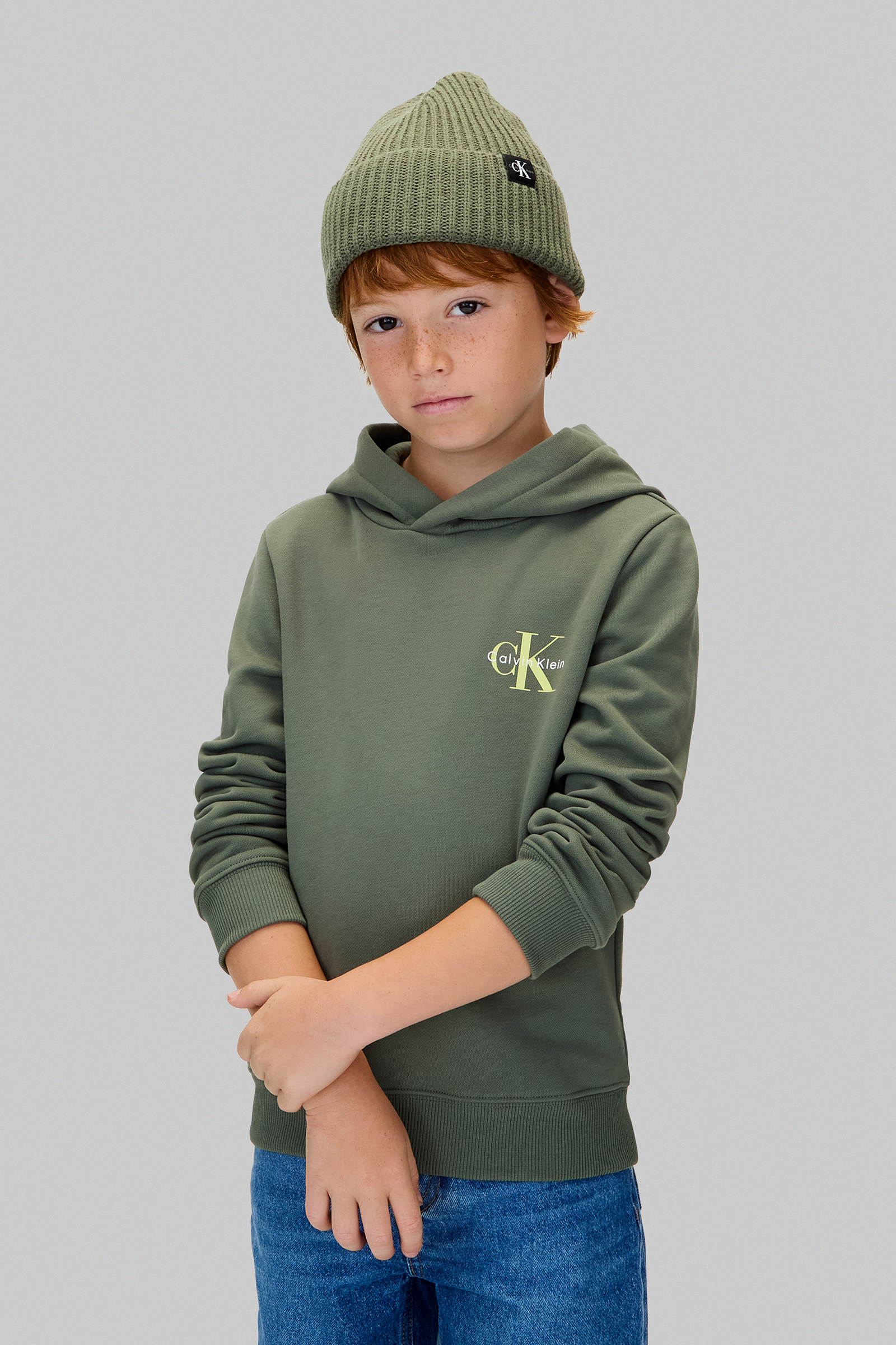 Jongens sweater groen